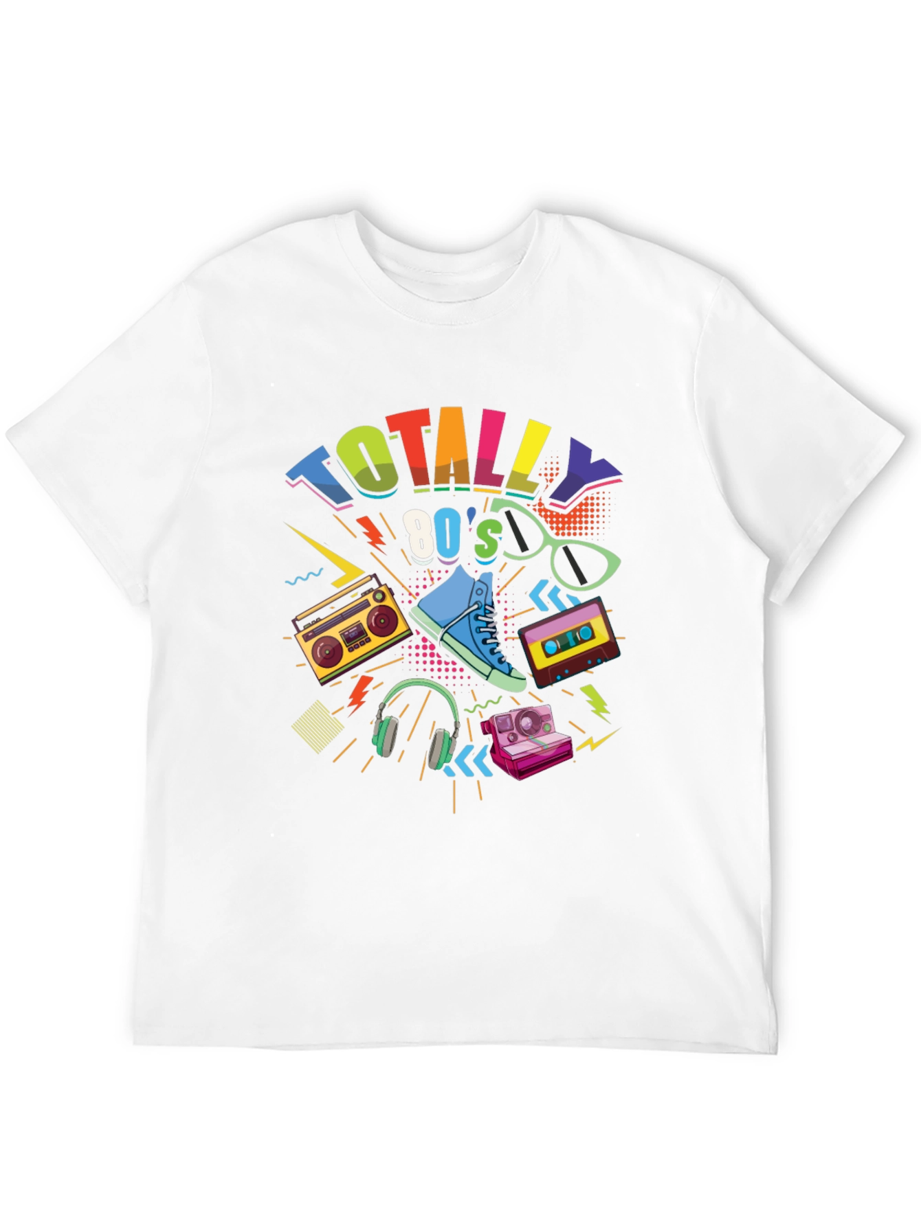 Totally 80s Graphic Tee - Retro Style T-Shirt