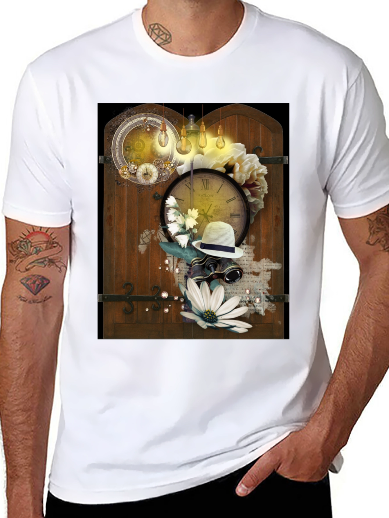 Steampunk Time Traveler T-Shirt