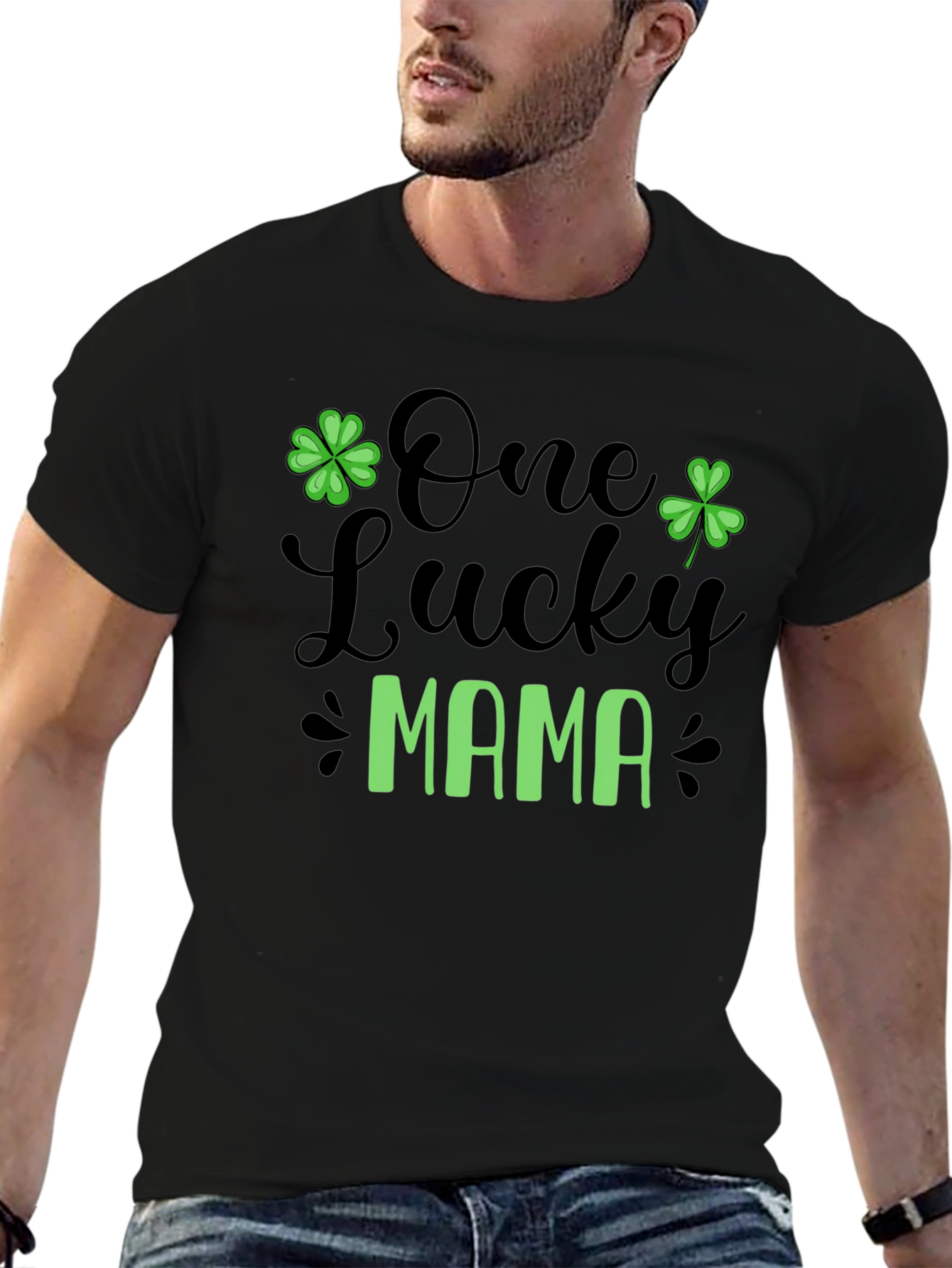 One Lucky Mama St. Patricks Day T-Shirt