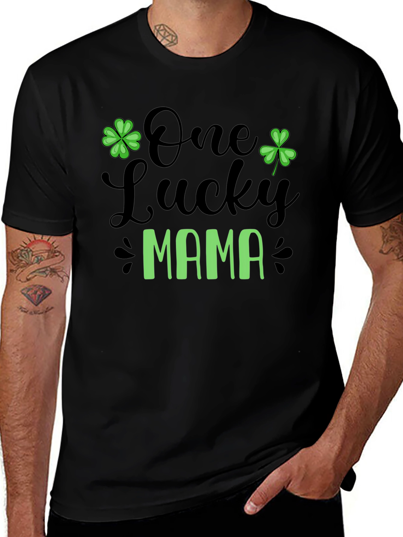 One Lucky Mama St. Patricks Day T-Shirt