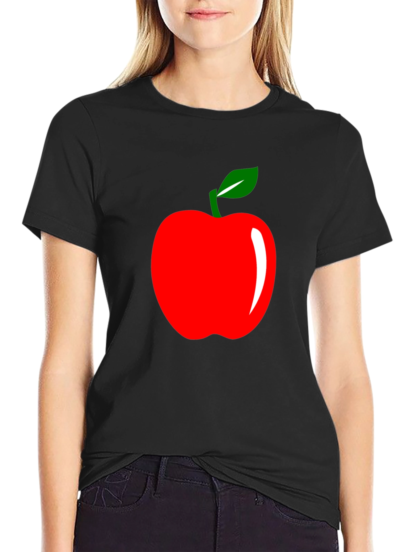 Apple Graphic T-Shirt - Stylish Casual Wear