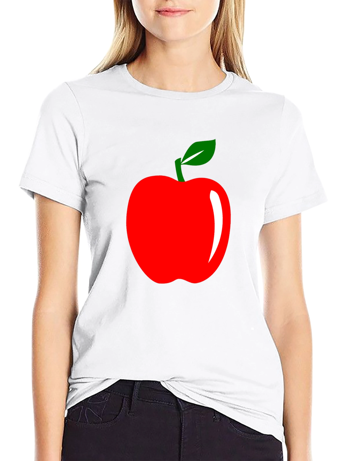 Apple Graphic T-Shirt - Stylish Casual Wear