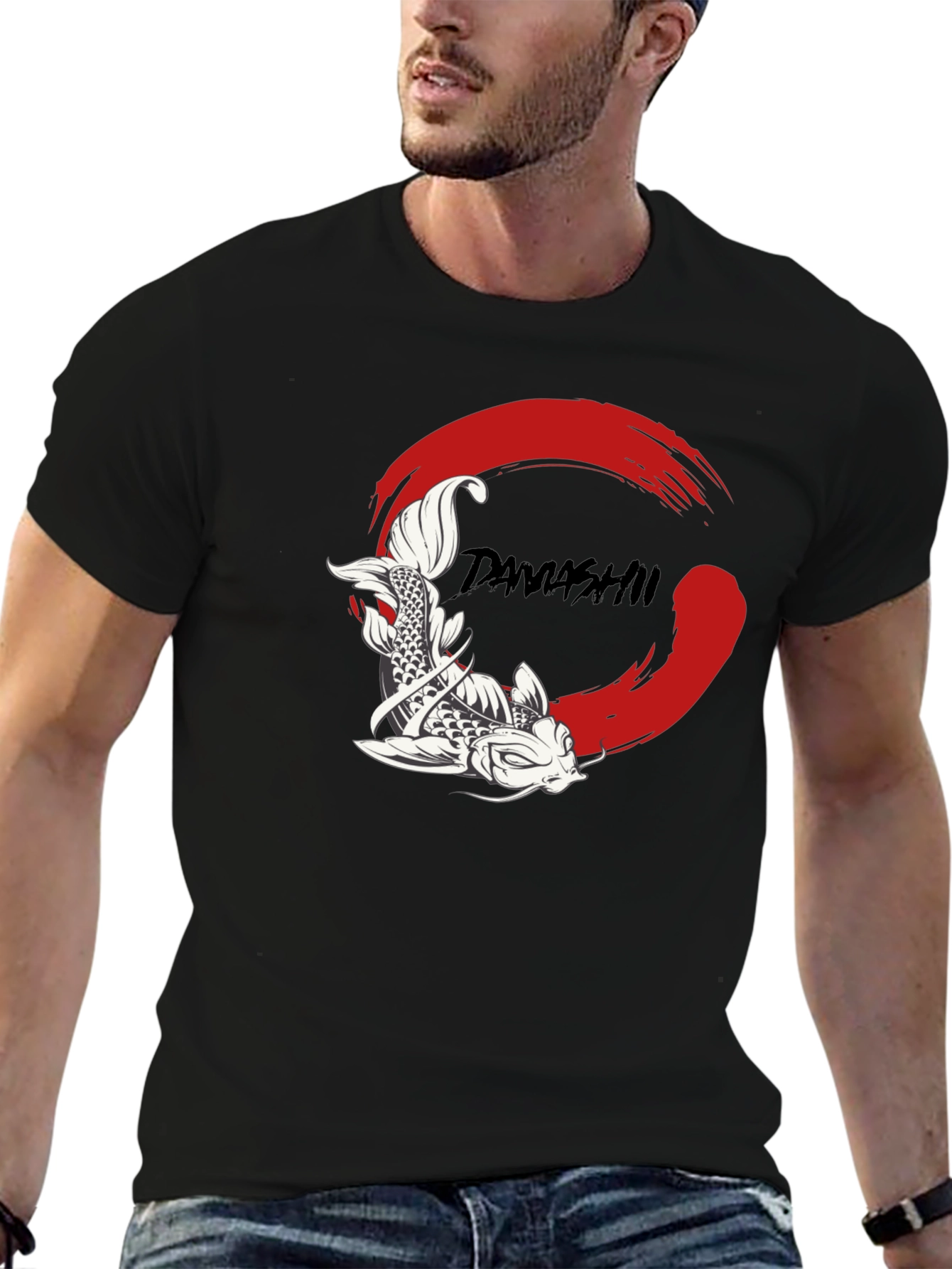 Koi Fish Damashii Graphic T-Shirt