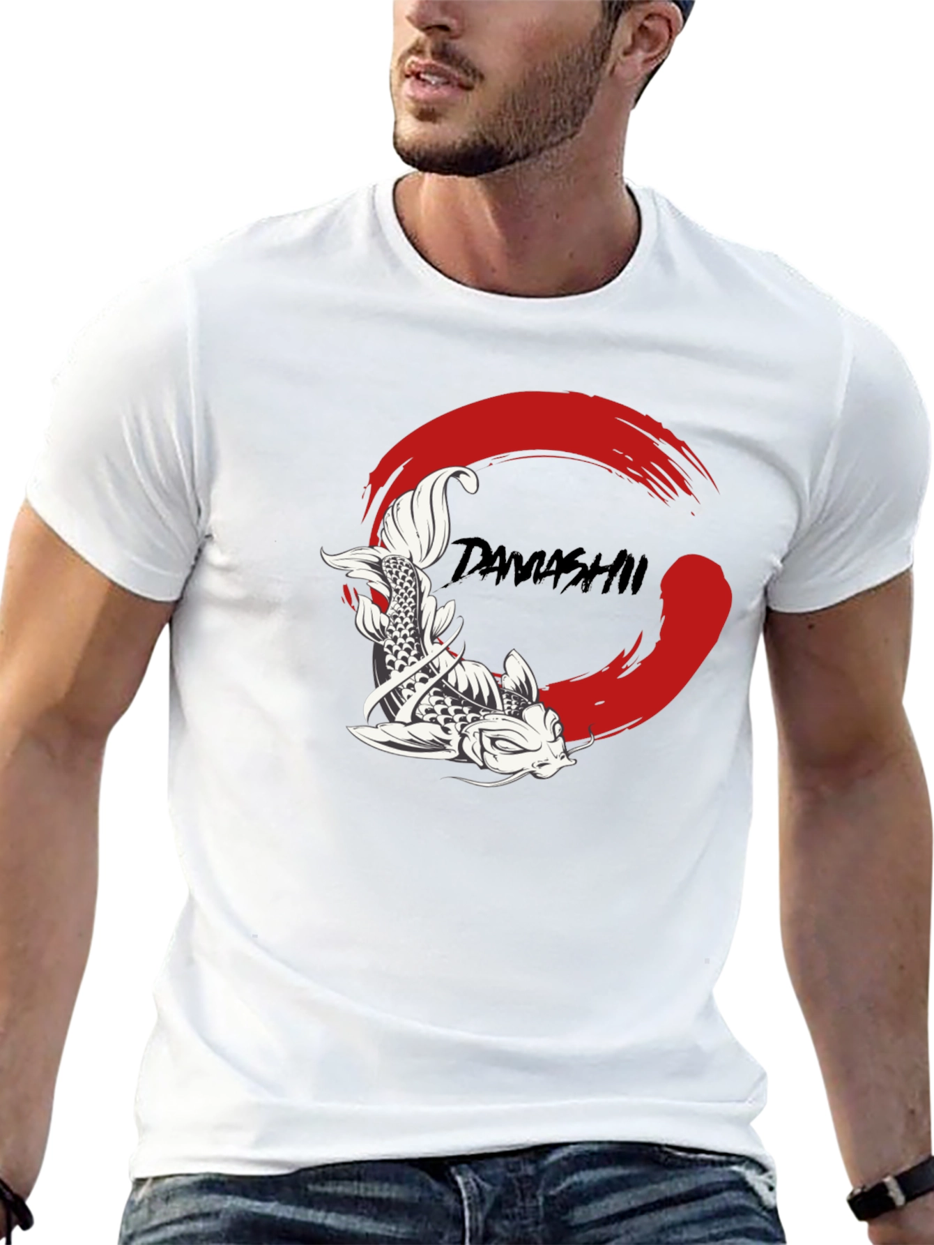 Koi Fish Damashii Graphic T-Shirt