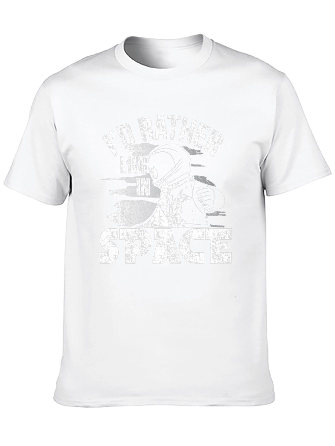 Id Rather Live in Space Graphic Tee
