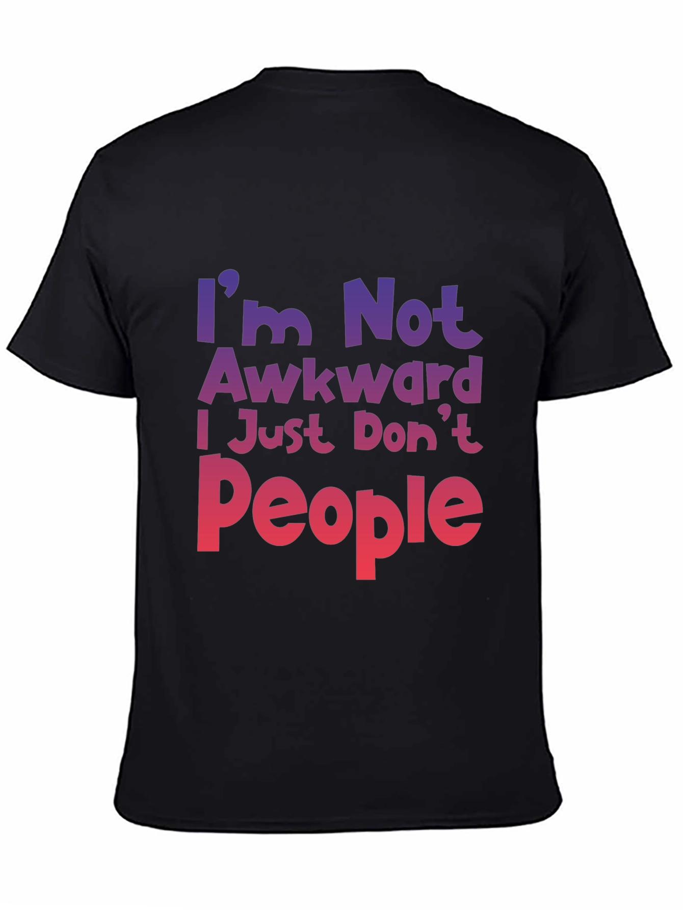 Awkward? Graphic Tee - Introvert Humor T-Shirt