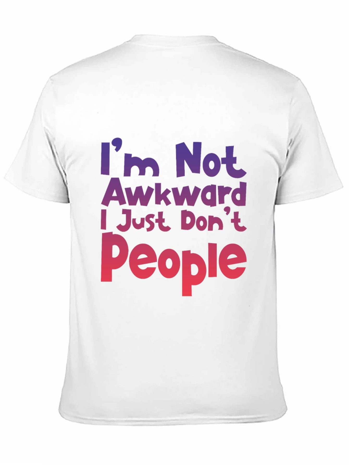 Awkward? Graphic Tee - Introvert Humor T-Shirt