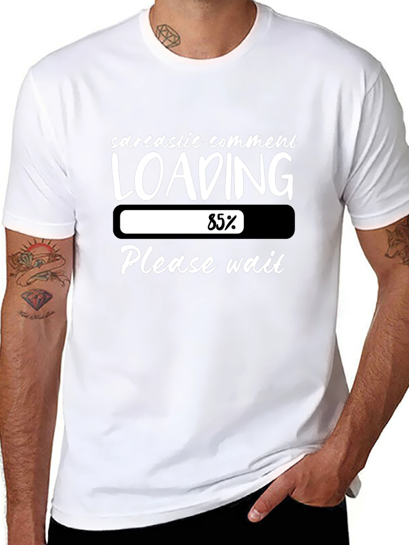 Sarcastic Comment Loading T-Shirt Humor Tee
