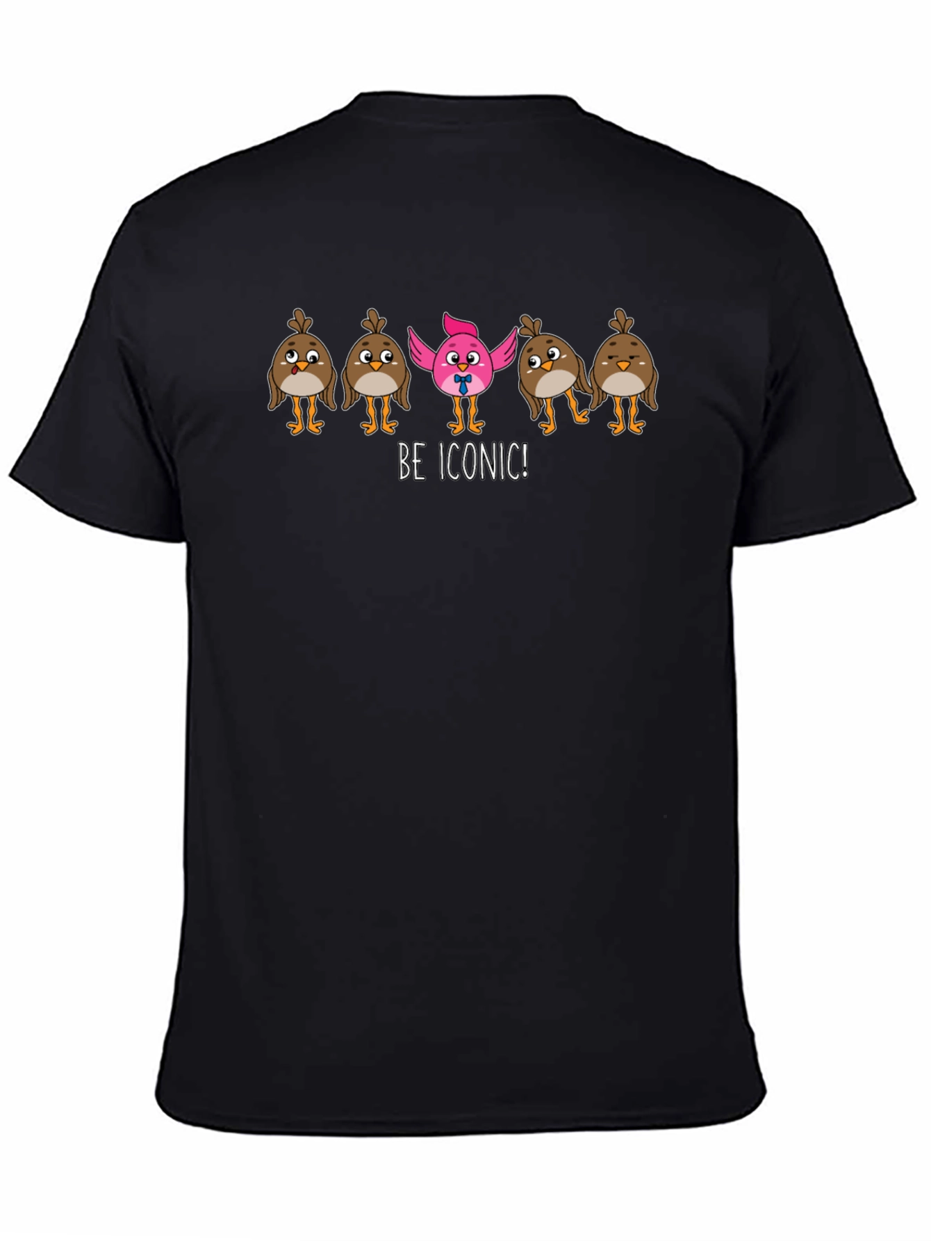 Be Iconic T-Shirt Funny Graphic Tee