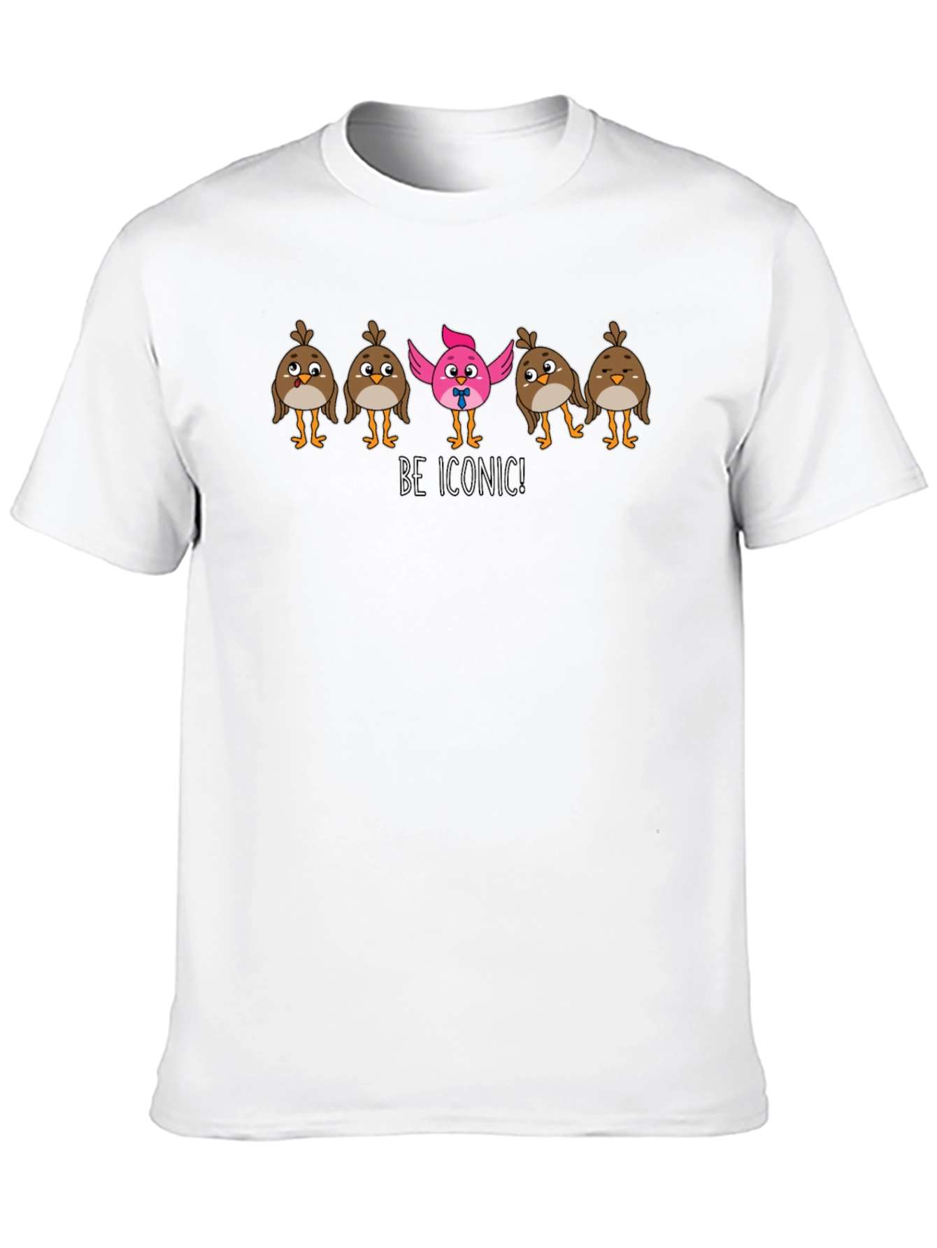 Be Iconic T-Shirt Funny Graphic Tee