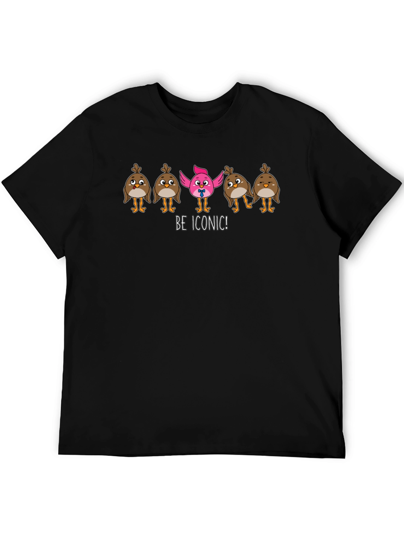 Be Iconic T-Shirt Funny Graphic Tee
