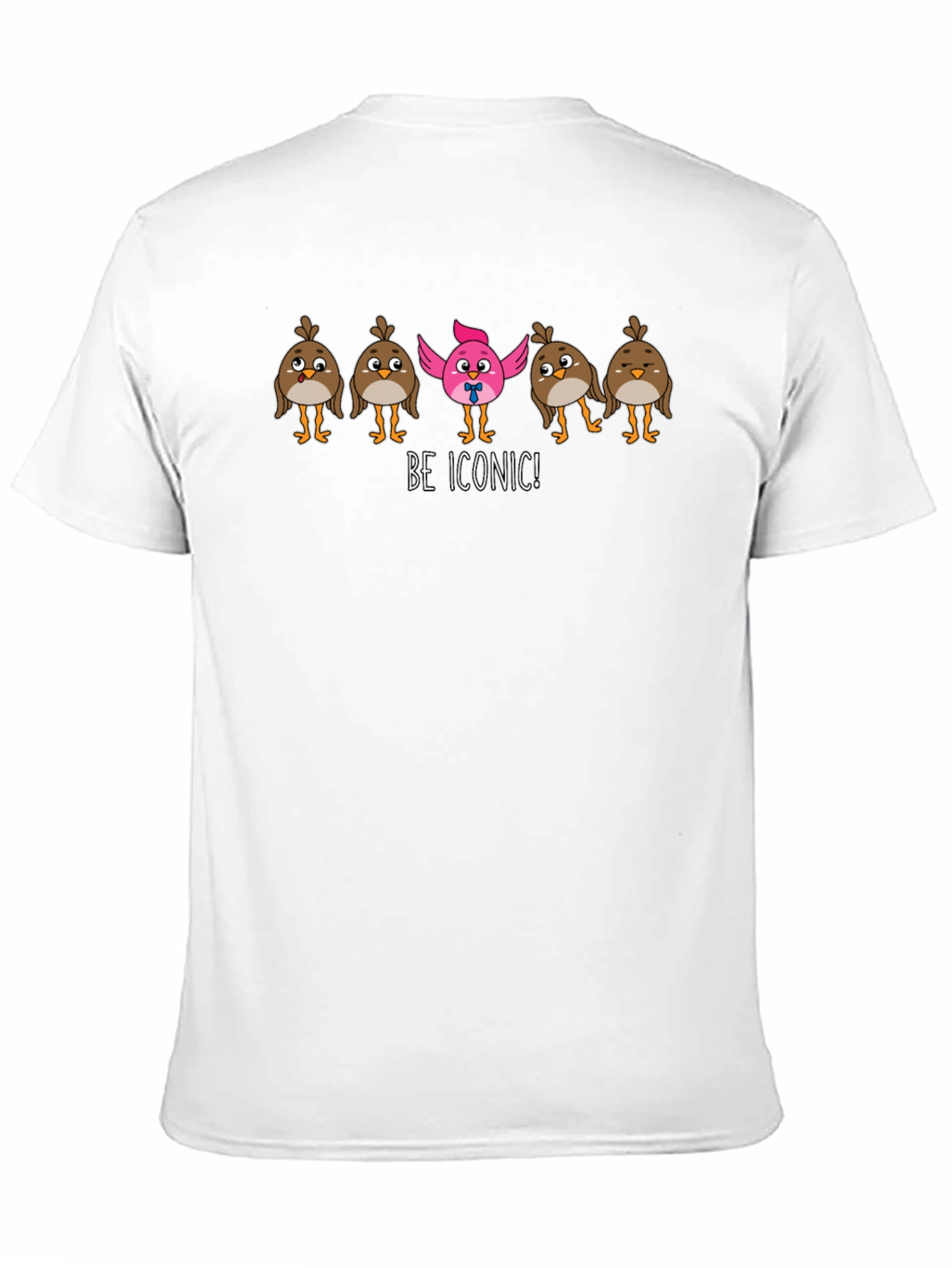 Be Iconic T-Shirt Funny Graphic Tee