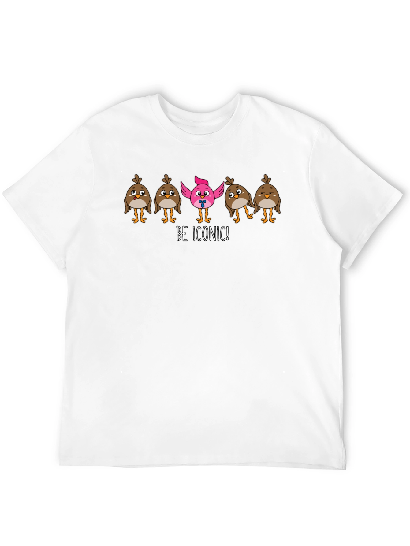 Be Iconic T-Shirt Funny Graphic Tee