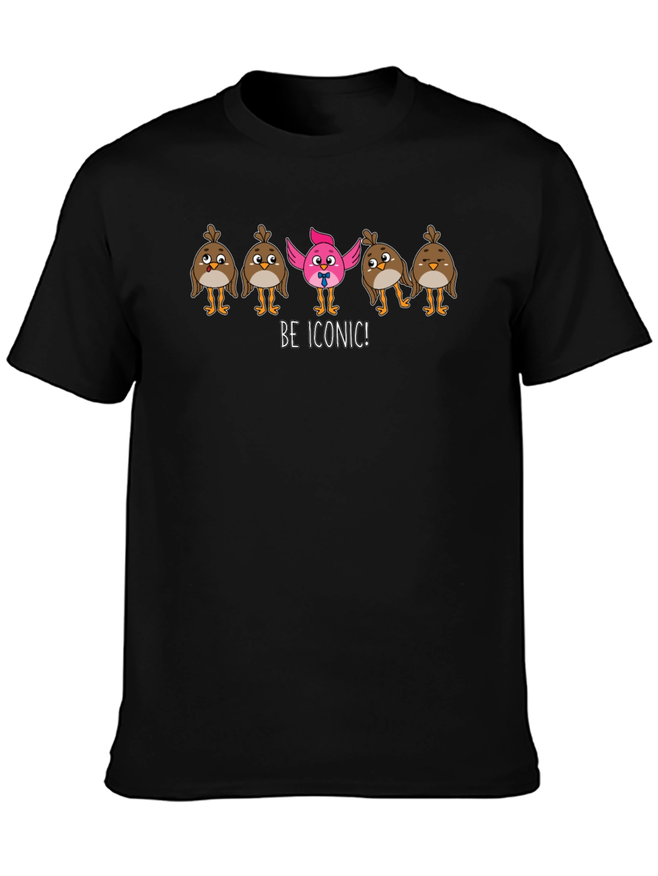 Be Iconic T-Shirt Funny Graphic Tee