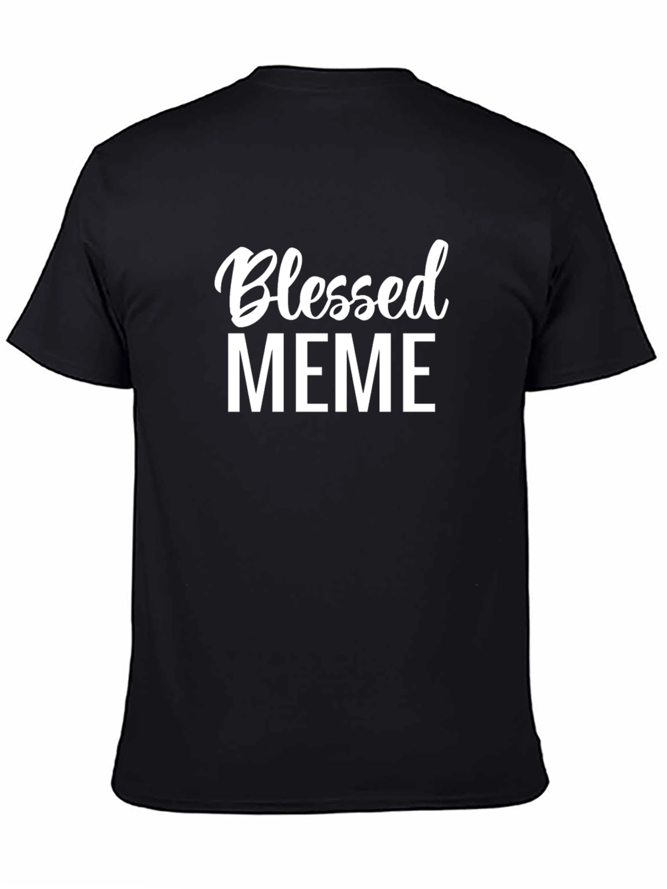 Blessed Meme Graphic T-Shirt