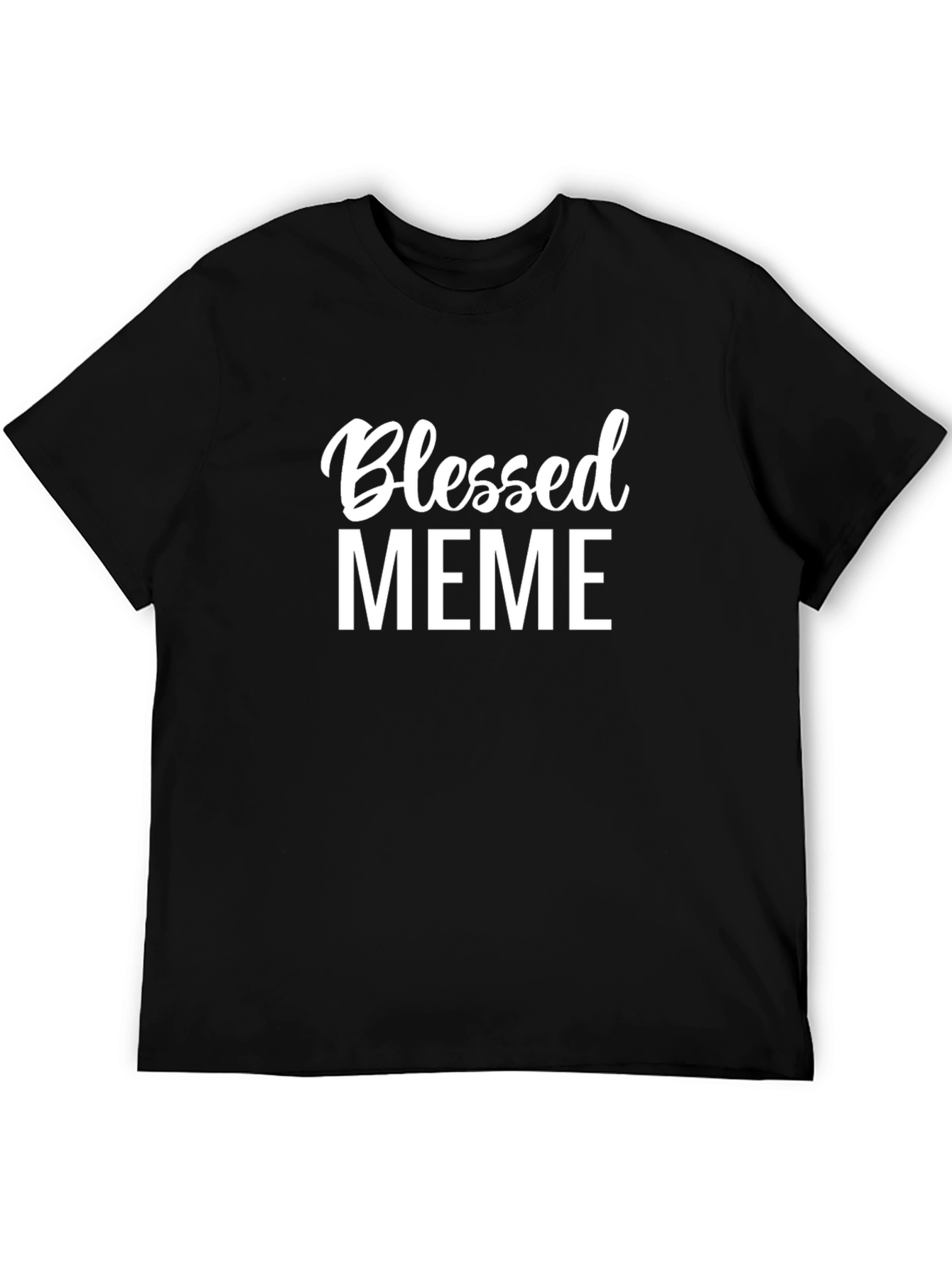 Blessed Meme Graphic T-Shirt