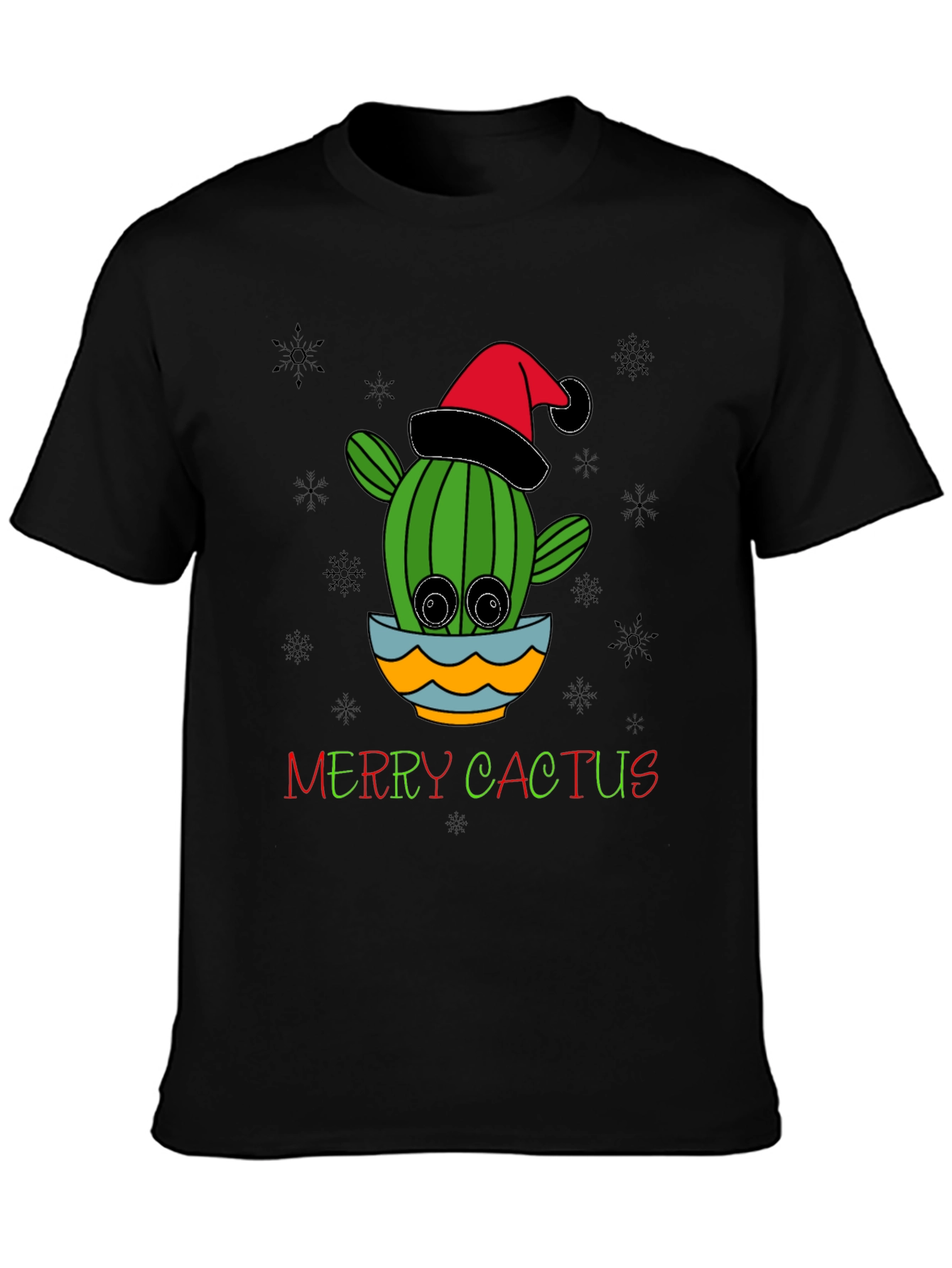 Merry Cactus Christmas T-Shirt