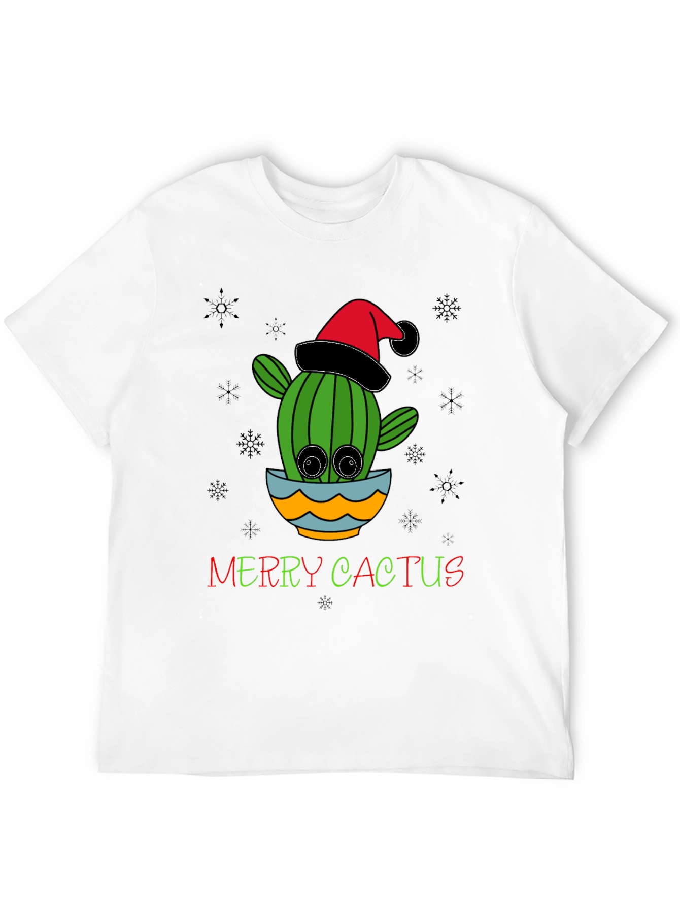 Merry Cactus Christmas T-Shirt