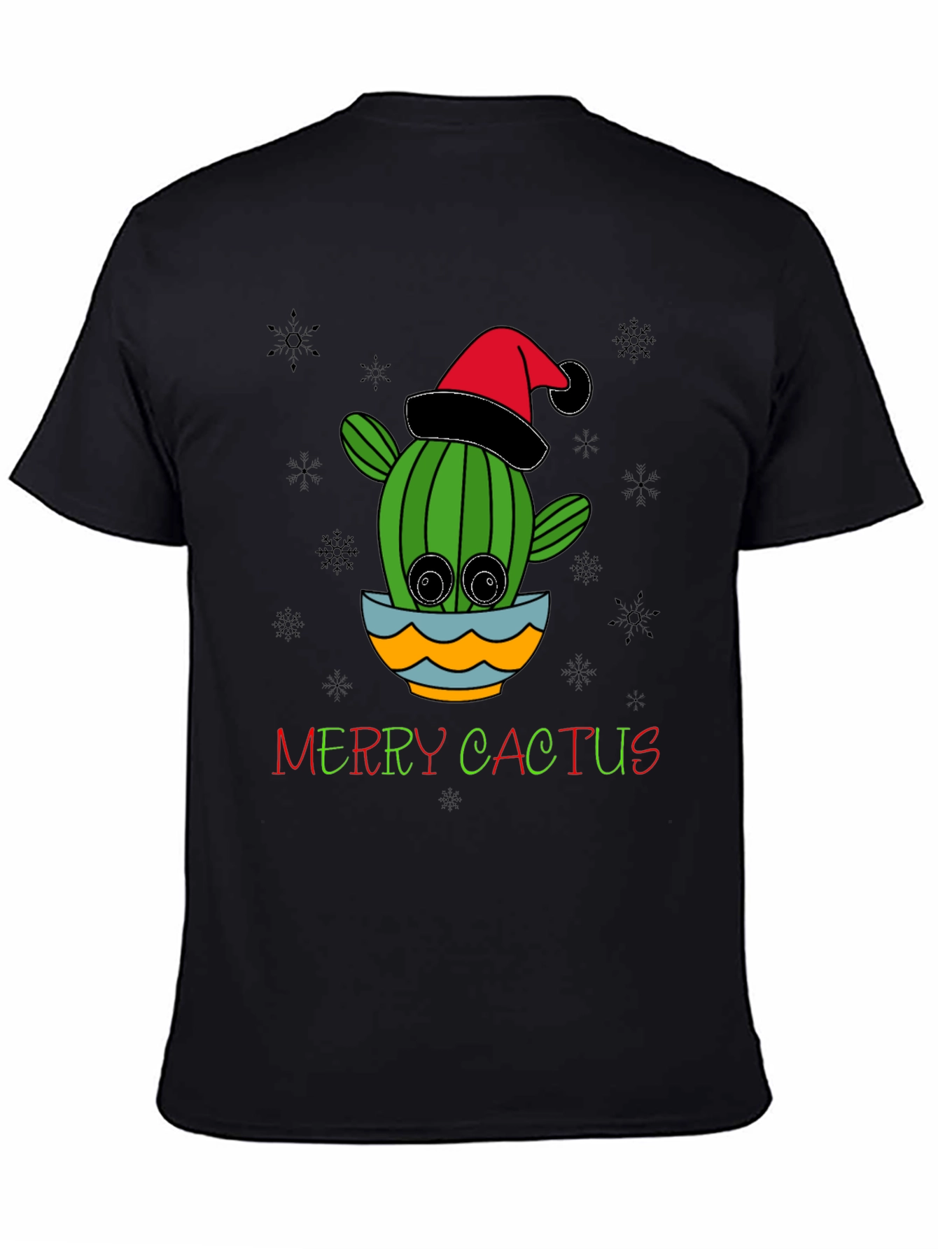 Merry Cactus Christmas T-Shirt