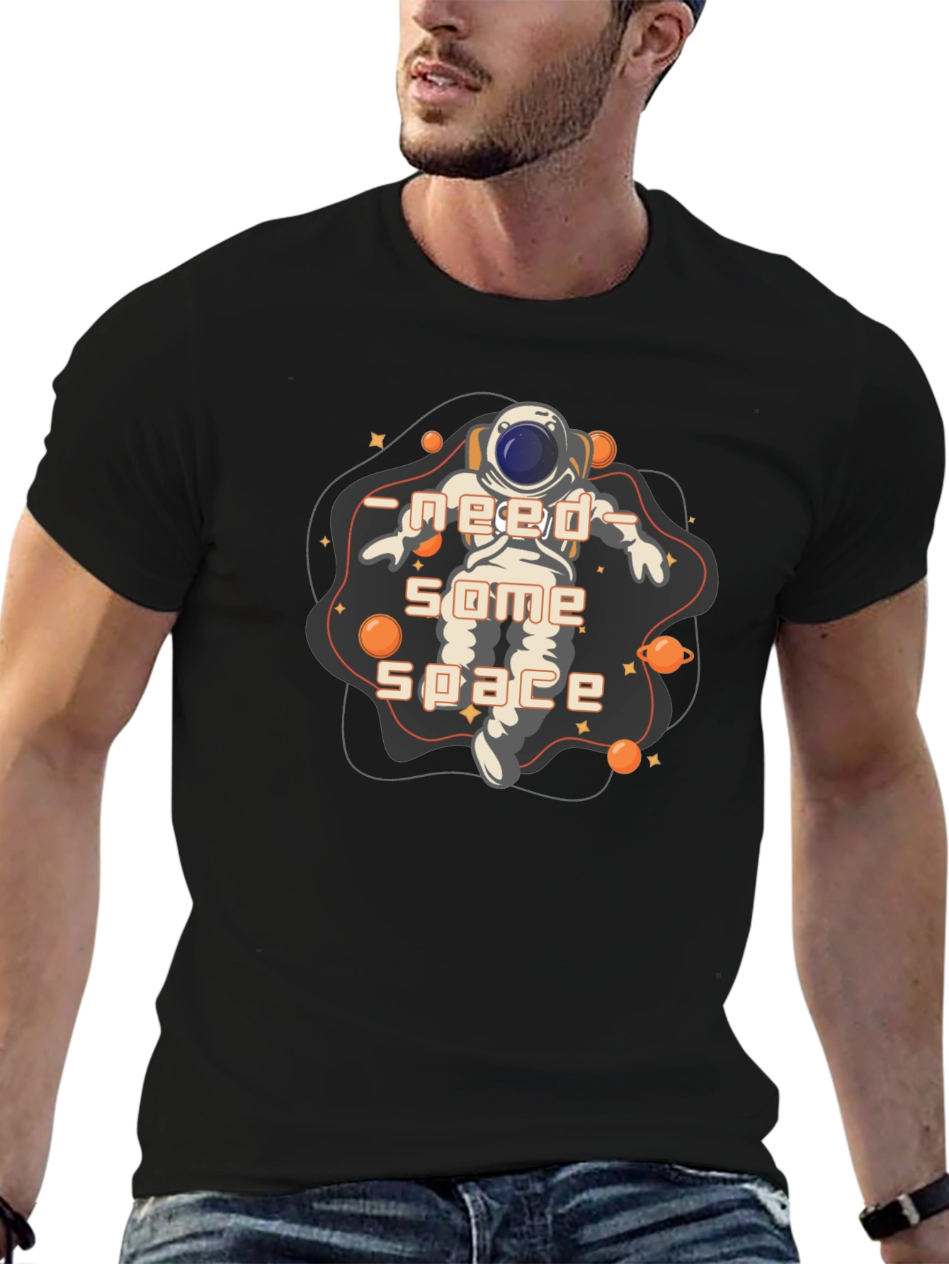 Need Some Space Astronaut Graphic T-Shirt