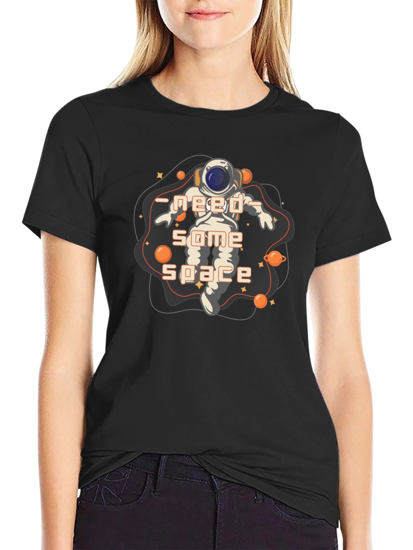 Need Some Space Astronaut Graphic T-Shirt