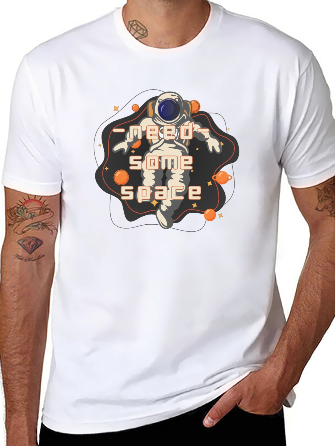 Need Some Space Astronaut Graphic T-Shirt