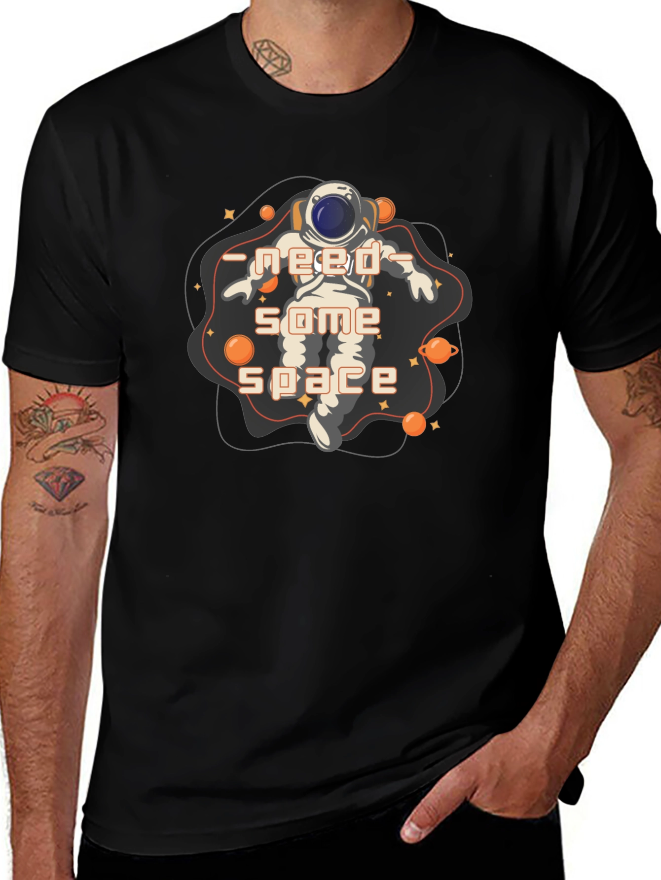 Need Some Space Astronaut Graphic T-Shirt
