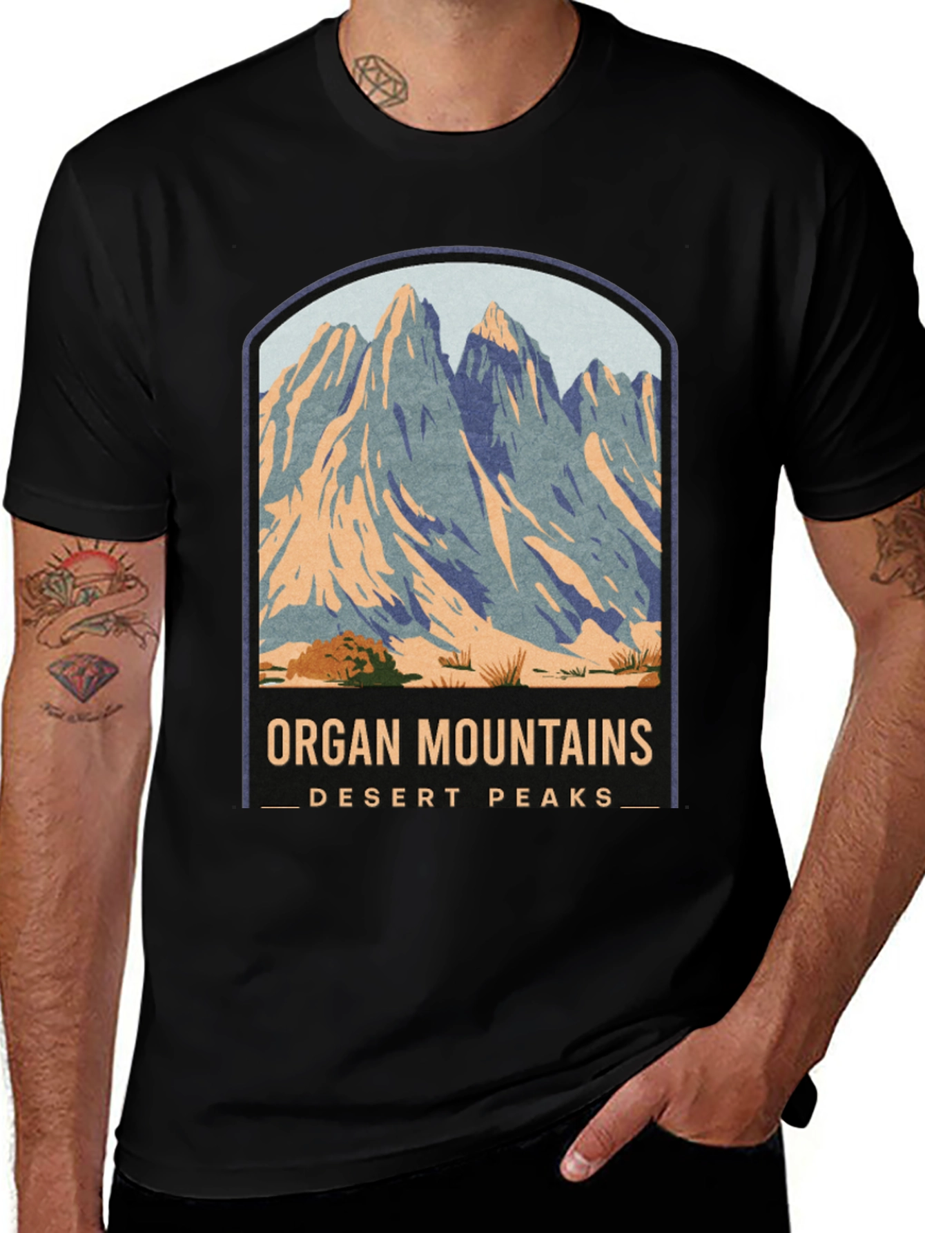 Organ Mountains Desert Peaks Graphic T-Shirt