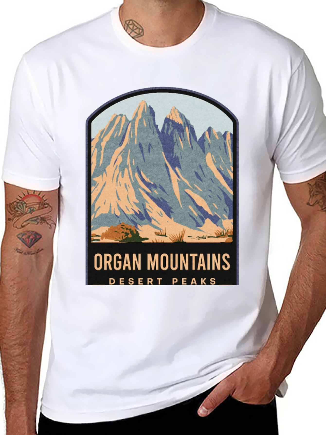Organ Mountains Desert Peaks Graphic T-Shirt