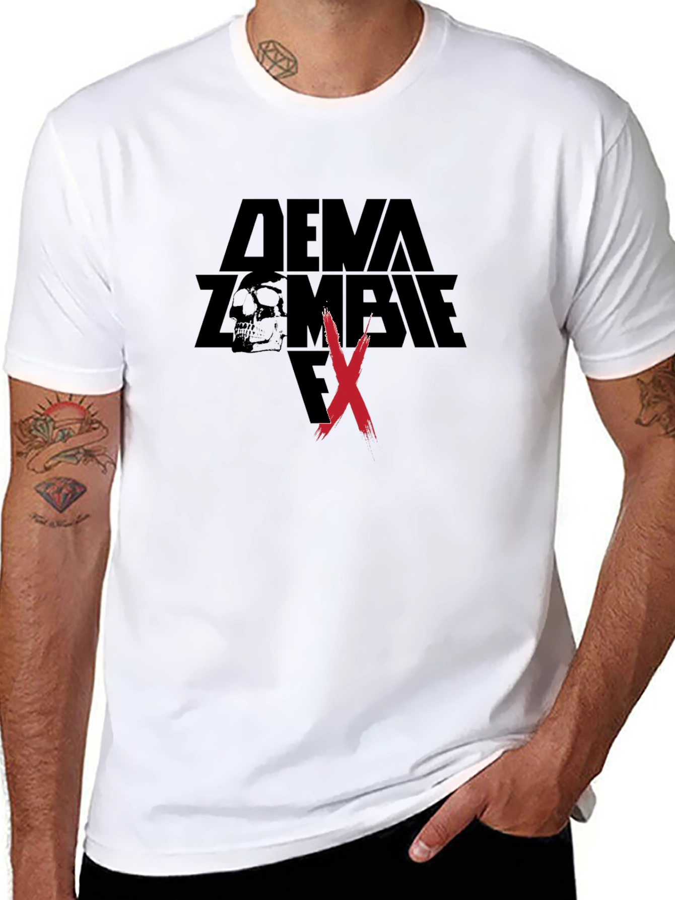 Deva Zombie FX Black T-Shirt