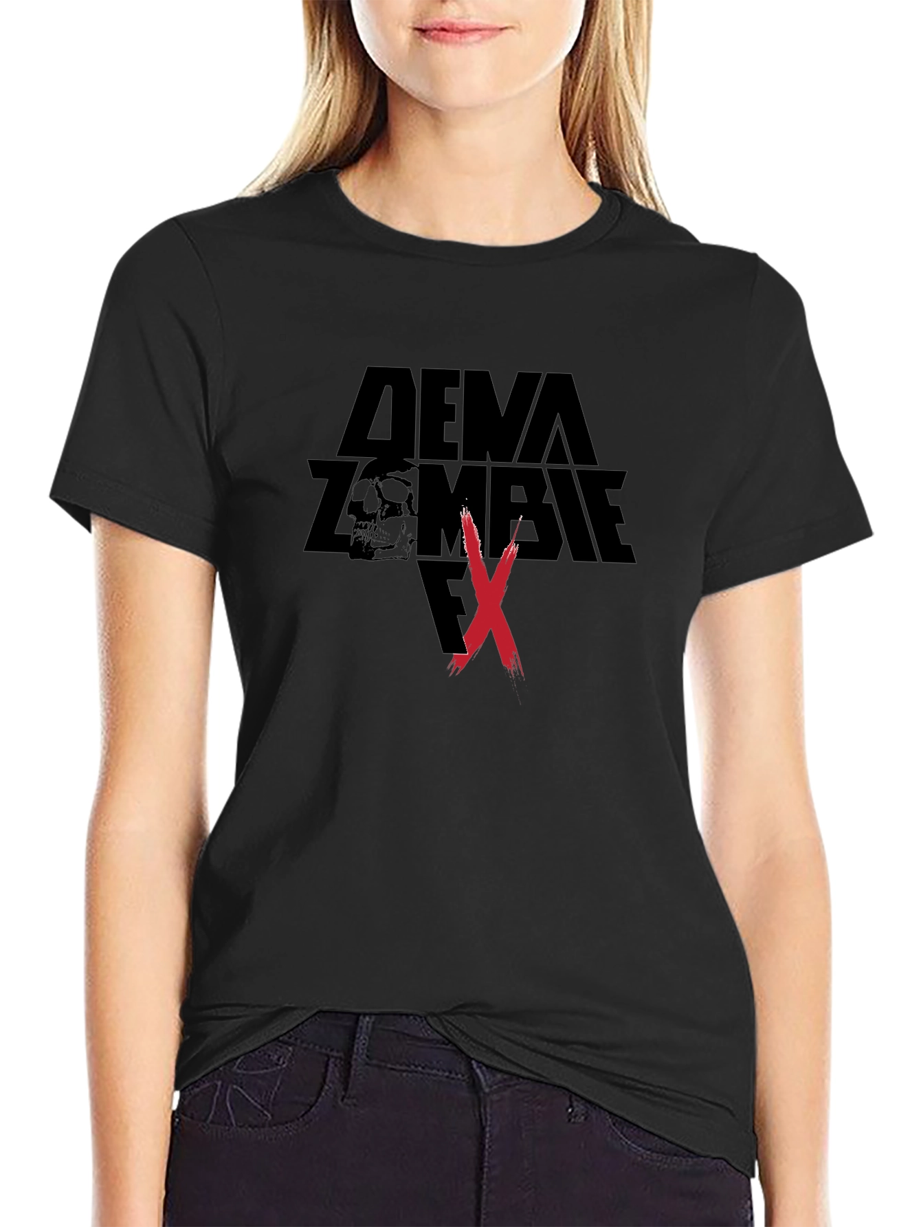 Deva Zombie FX Black T-Shirt