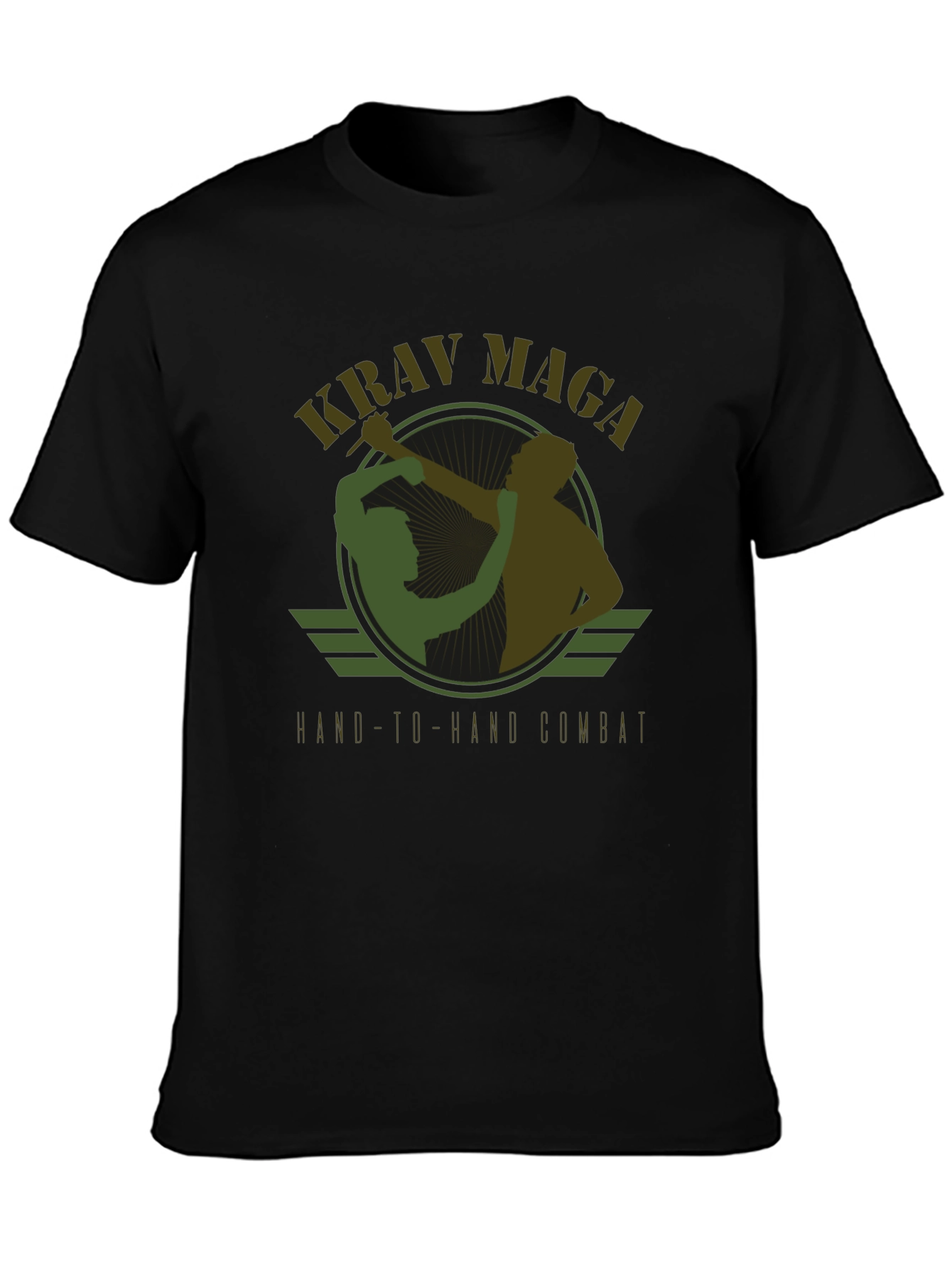 Krav Maga Hand-to-Hand Combat Graphic T-Shirt