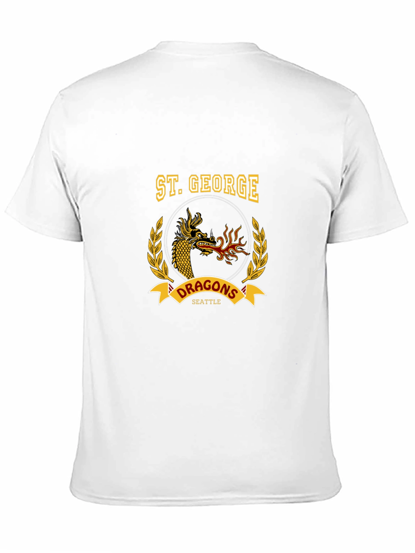 St. George Dragons Seattle Black T-Shirt