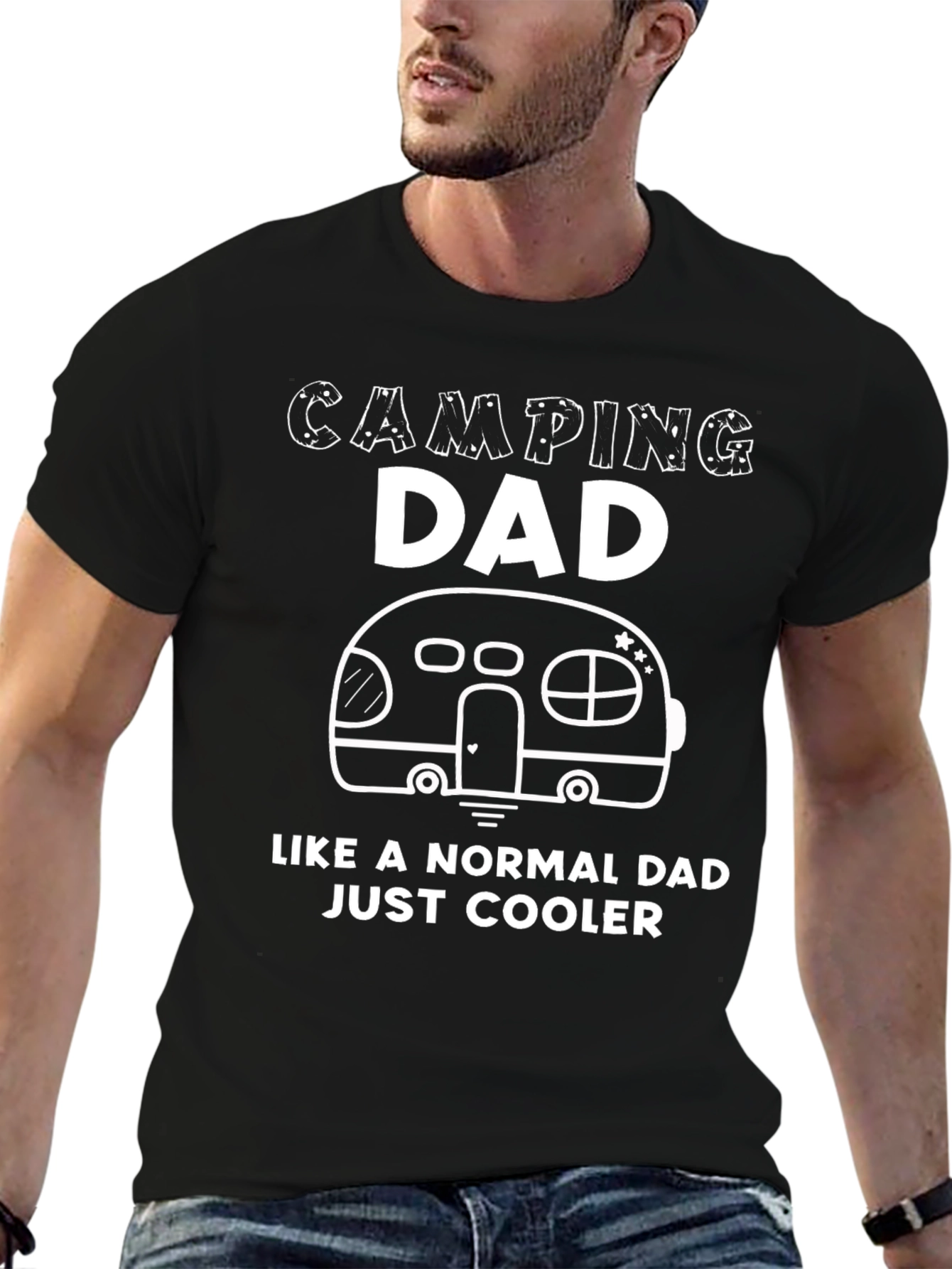 Camping Dad T-Shirt - Cool Dad Style