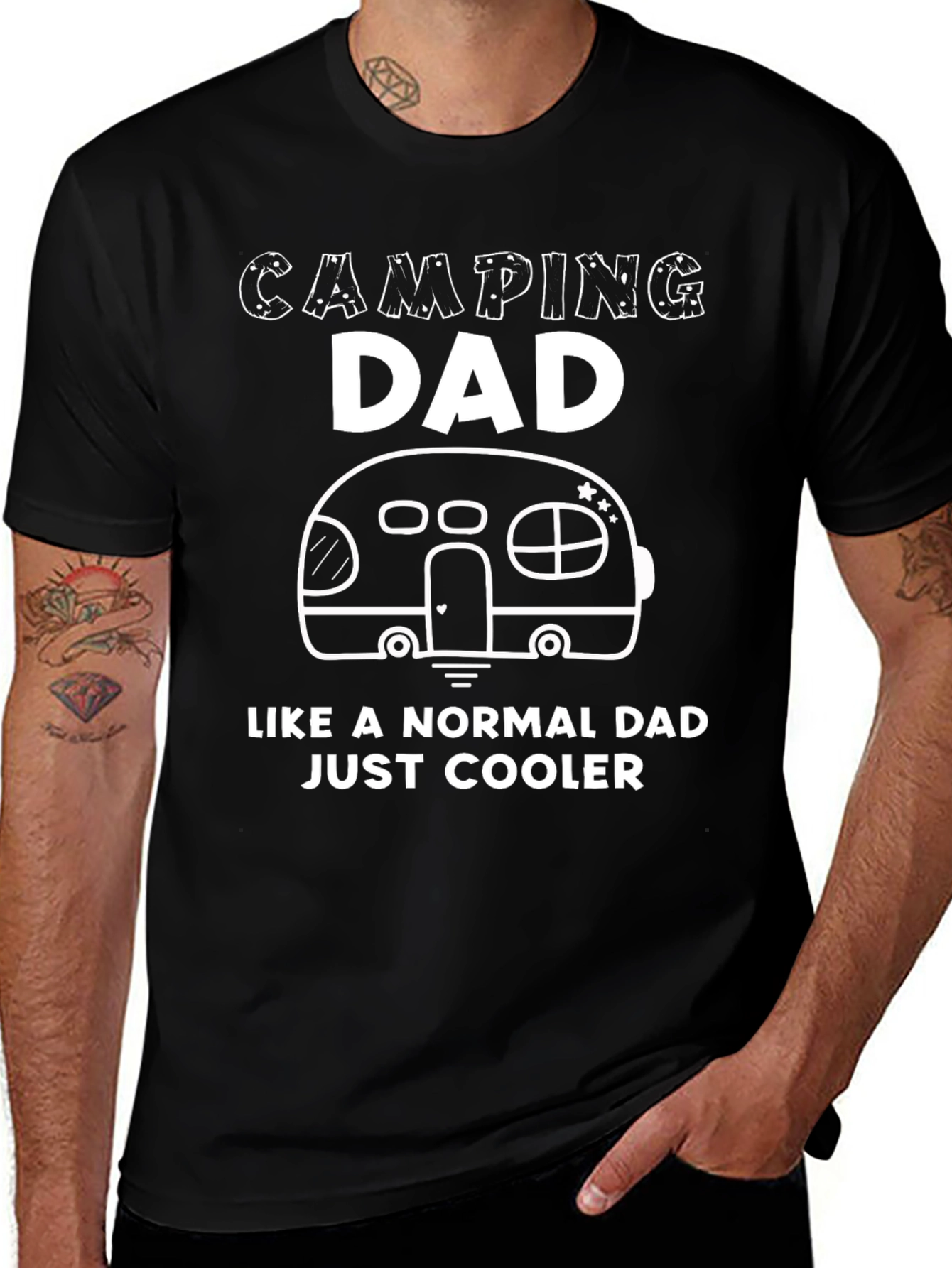 Camping Dad T-Shirt - Cool Dad Style