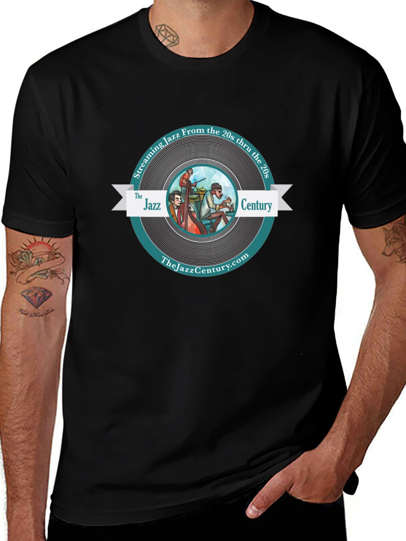 The Jazz Century Streaming Tee