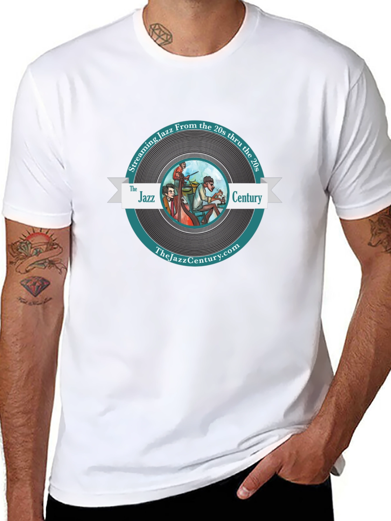 The Jazz Century Streaming Tee