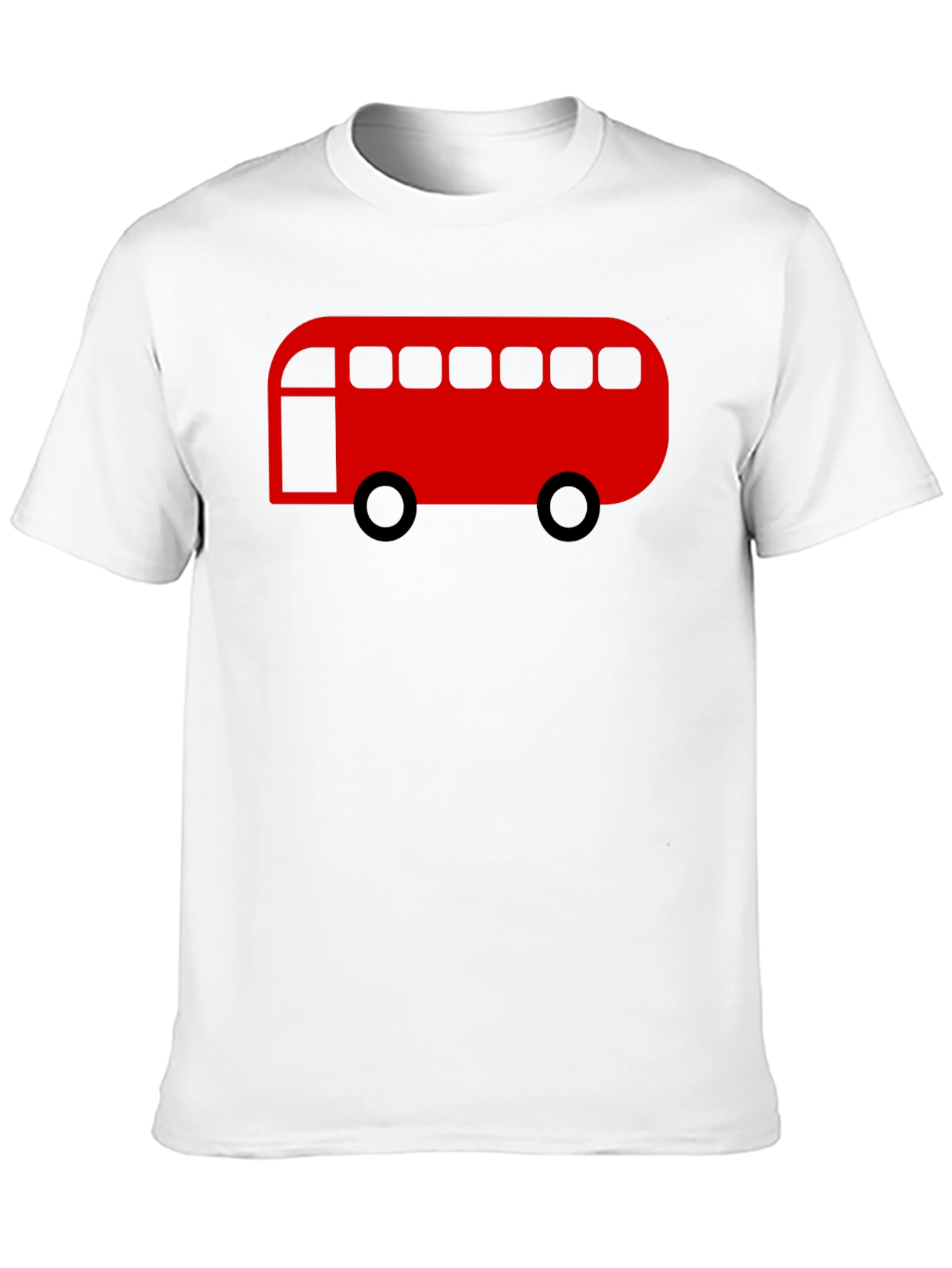 London Bus T-Shirt - Bold Red Bus Graphic Tee