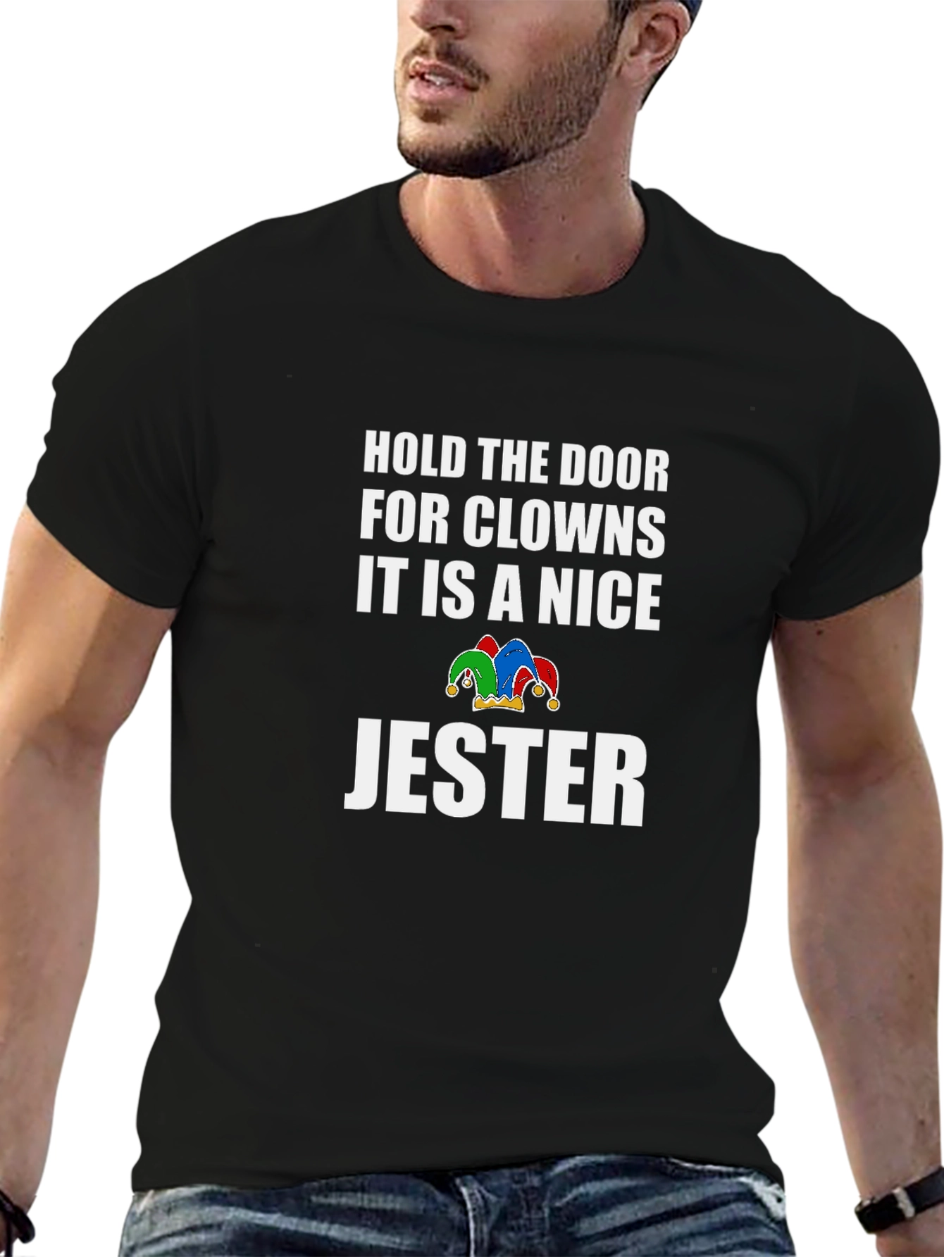 Hold the Door Jester Graphic Tee