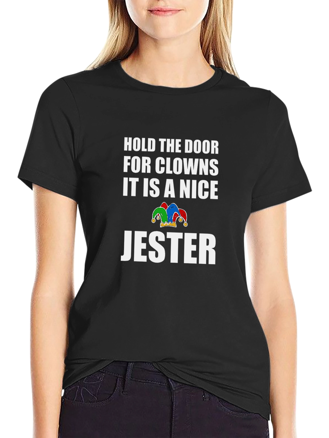 Hold the Door Jester Graphic Tee