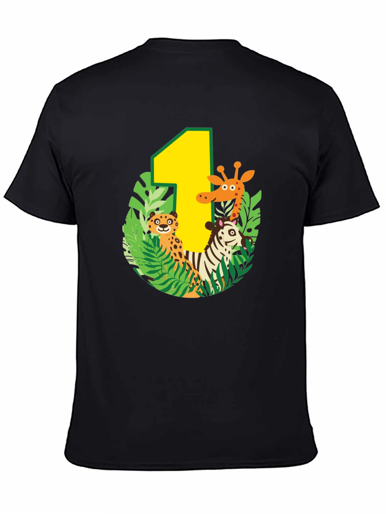 Jungle Animals First Birthday T-Shirt