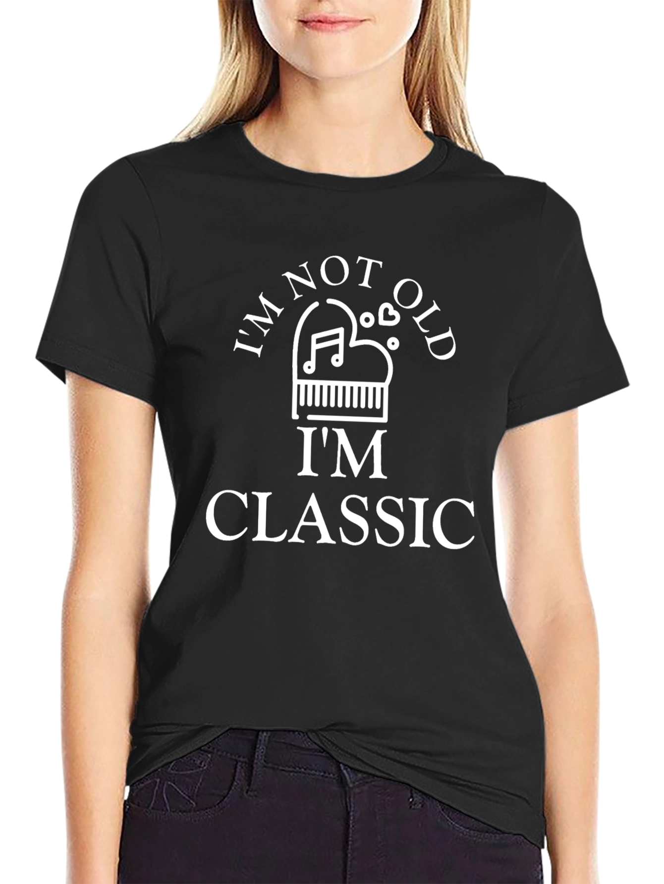 Im Not Old Im Classic Black T-Shirt