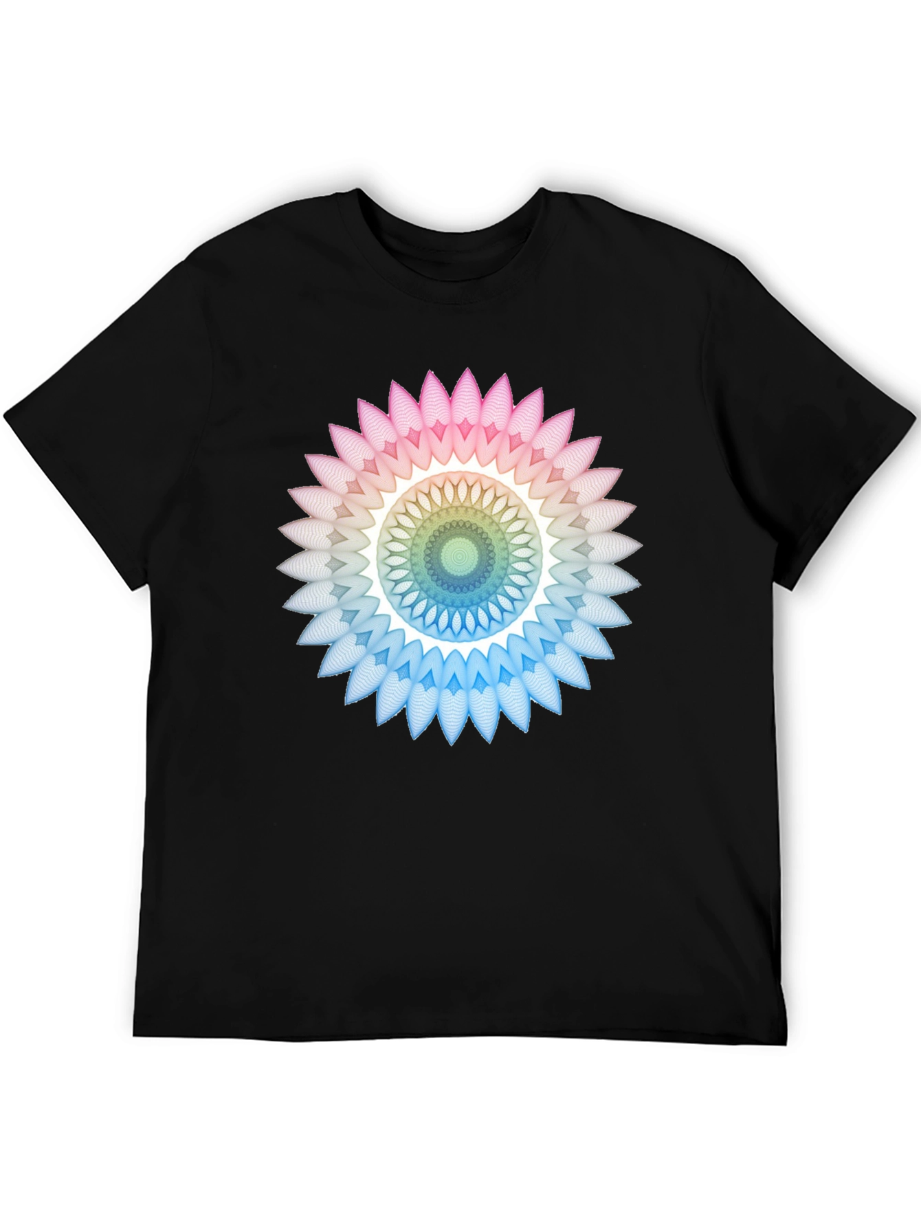 Geometric Mandala Graphic T-Shirt