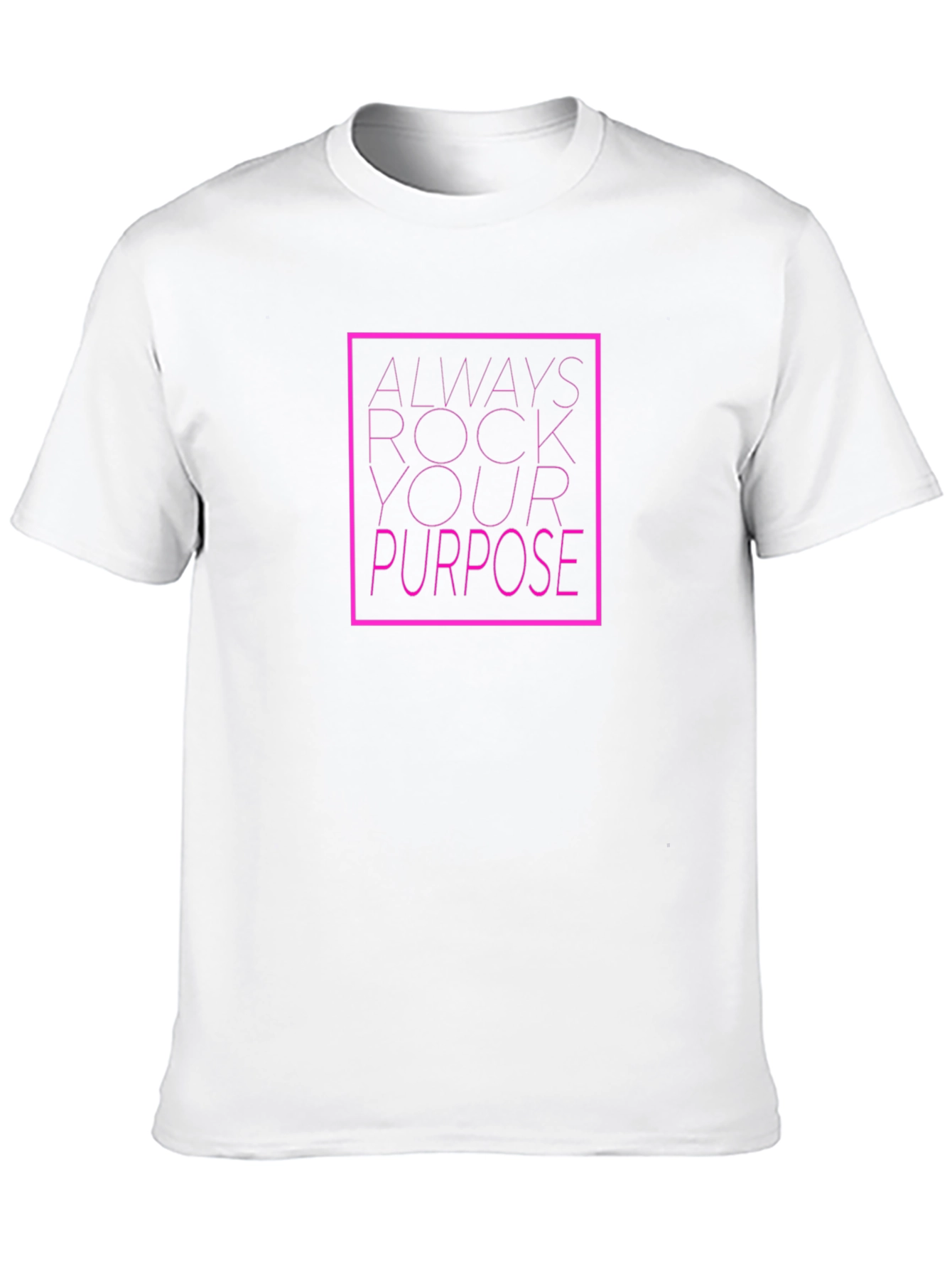 Rock Your Purpose Graphic Tee - Black