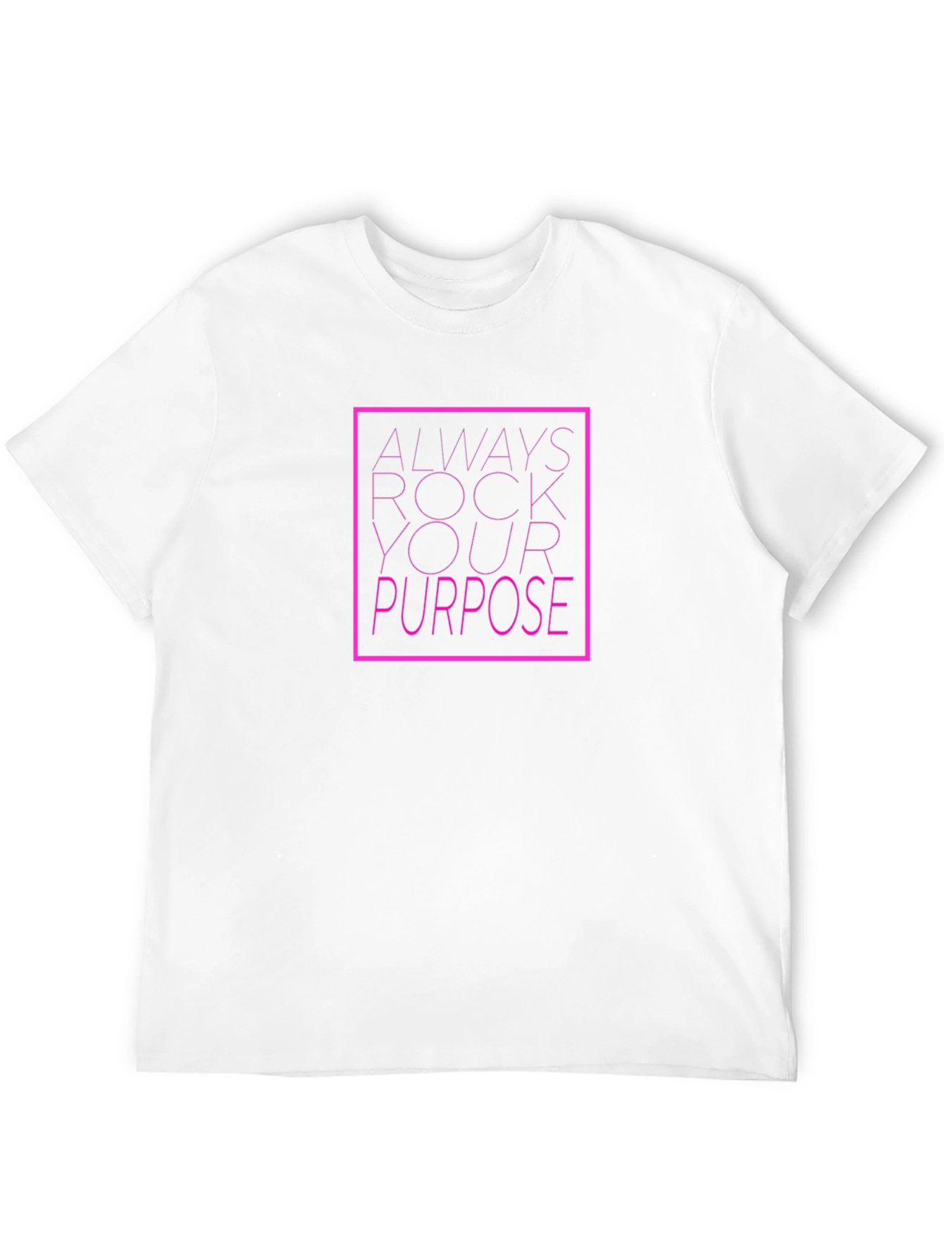 Rock Your Purpose Graphic Tee - Black