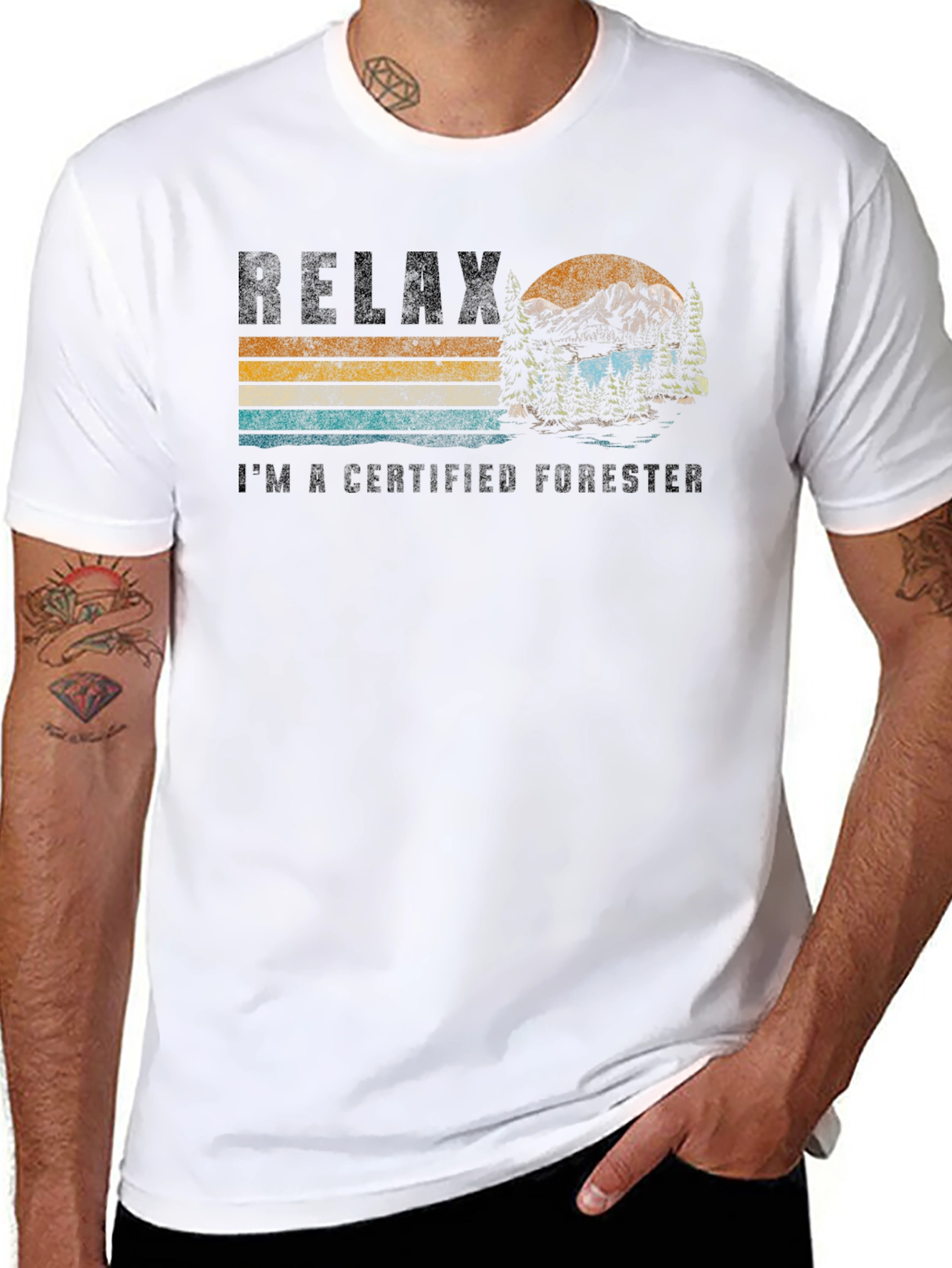 Relax Im a Certified Forester T-Shirt