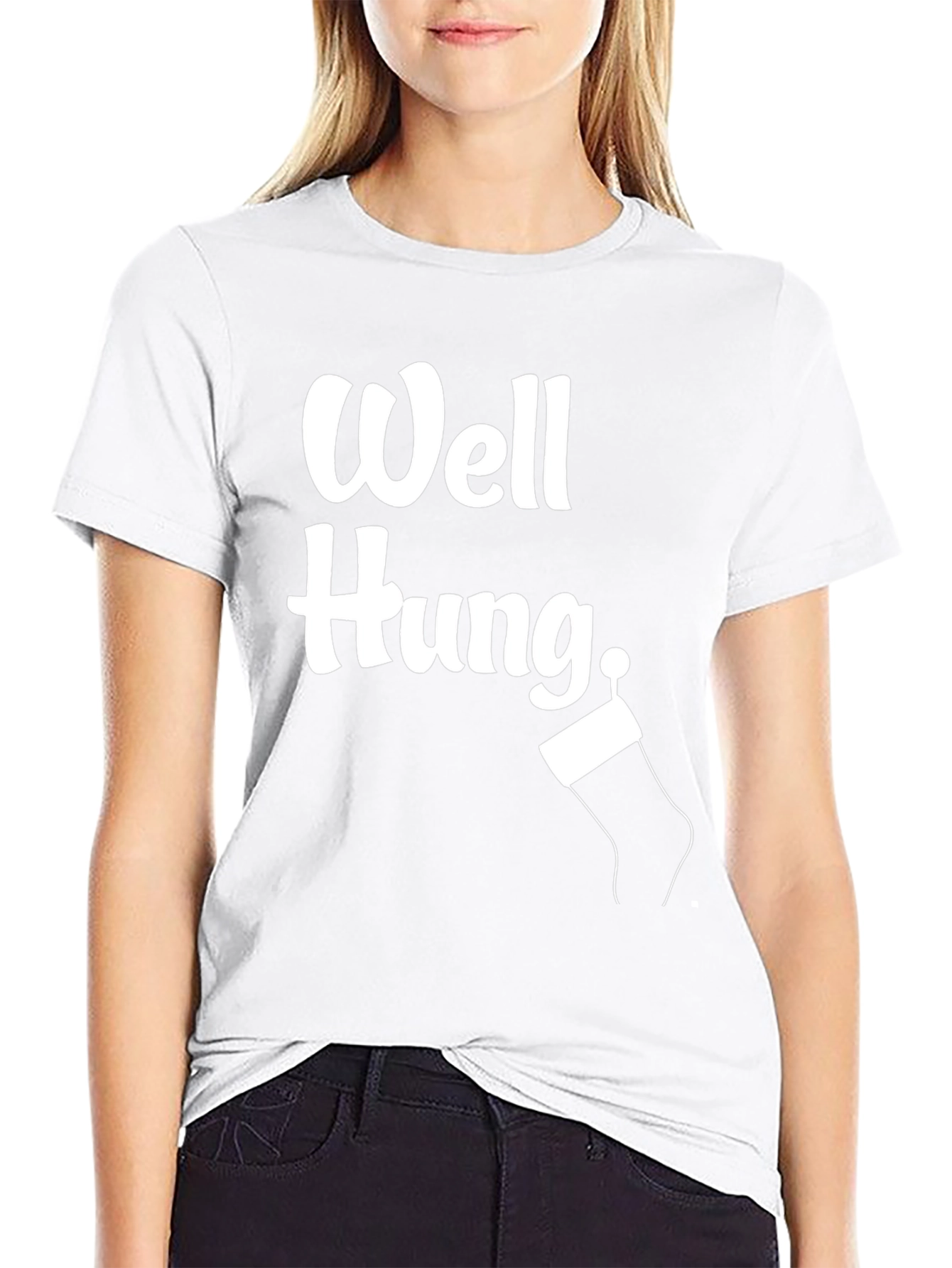 Well Hung Christmas Graphic Tee