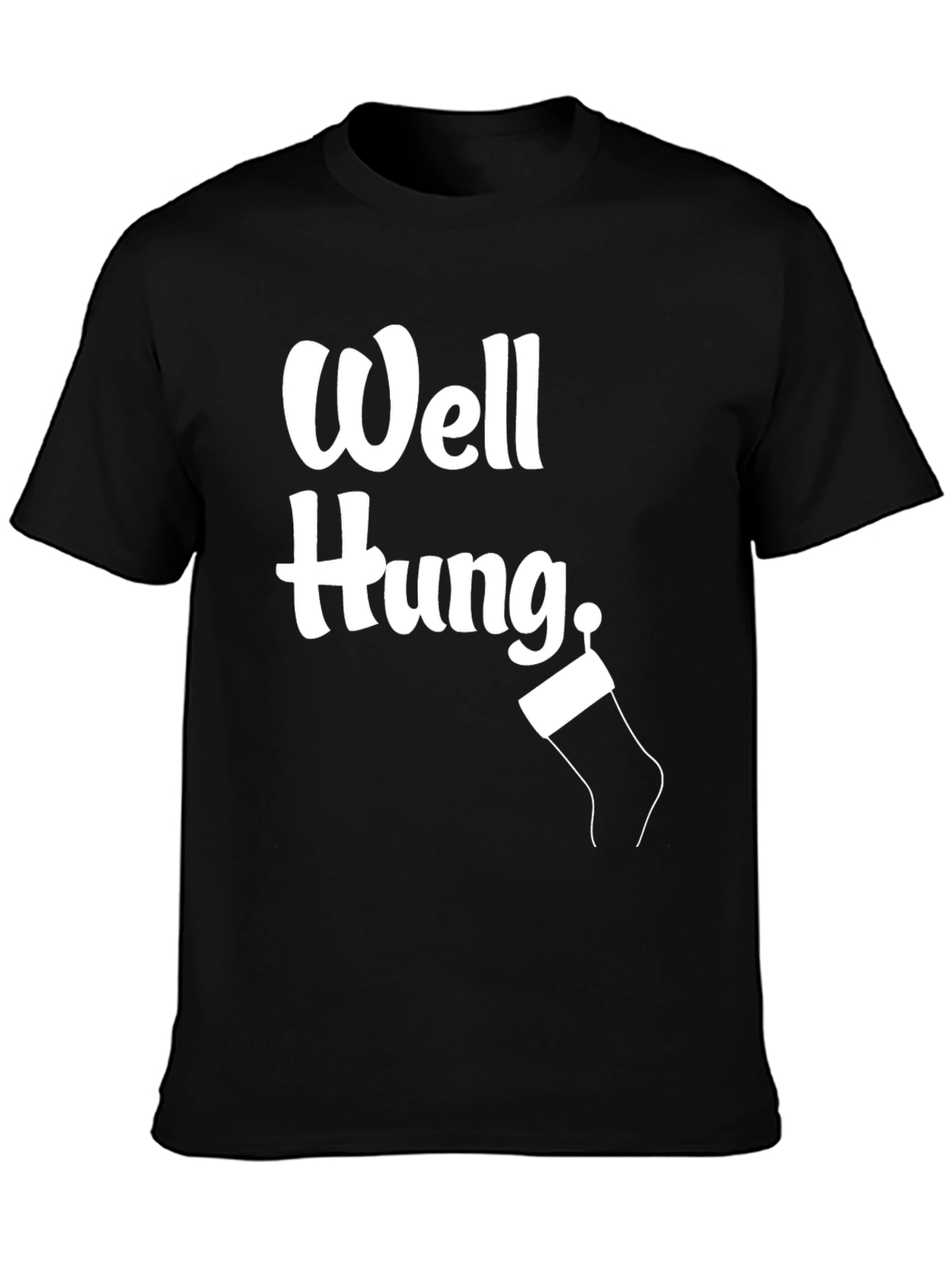 Well Hung Christmas Graphic Tee