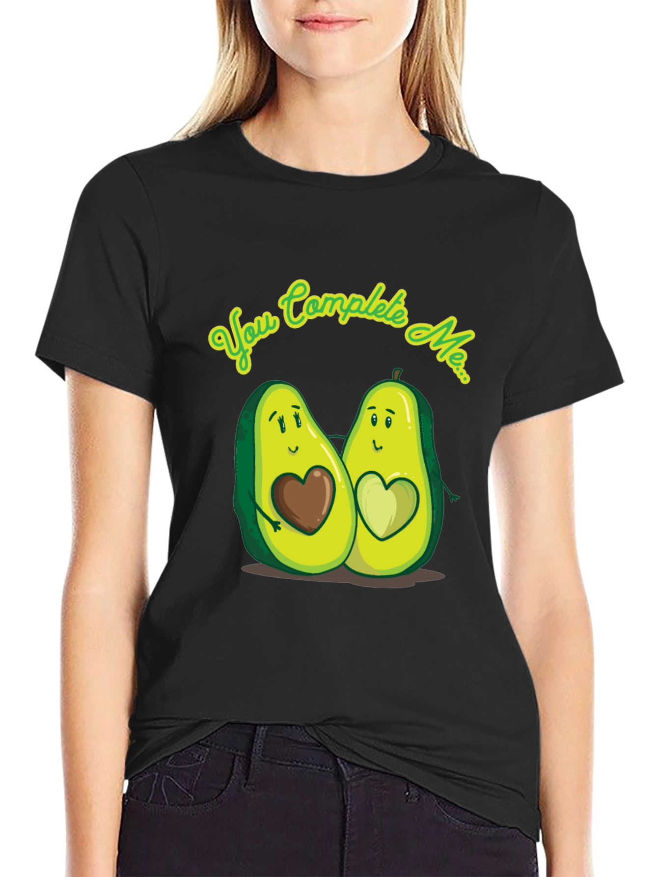 Avocado You Complete Me Graphic Tee