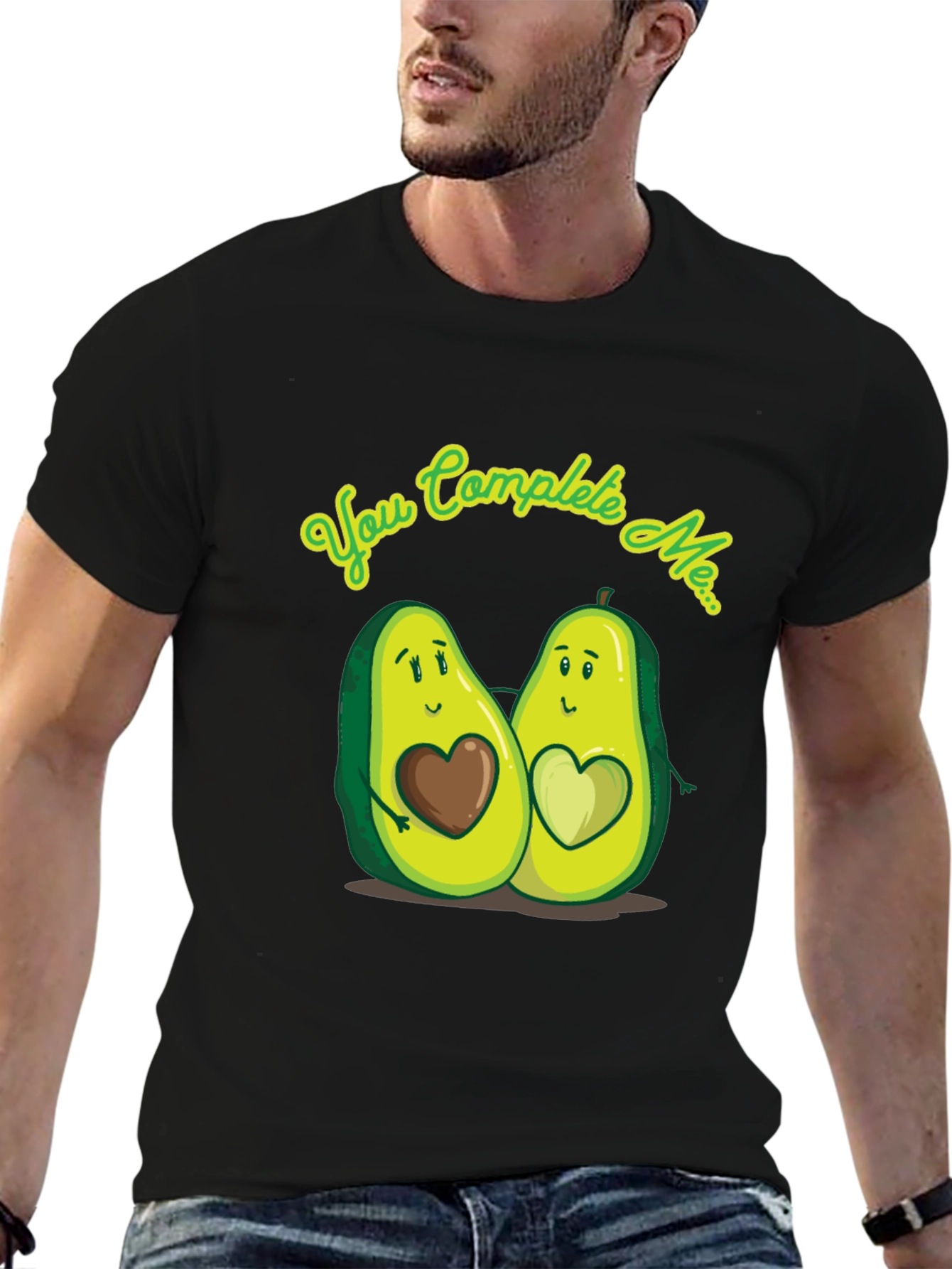 Avocado You Complete Me Graphic Tee